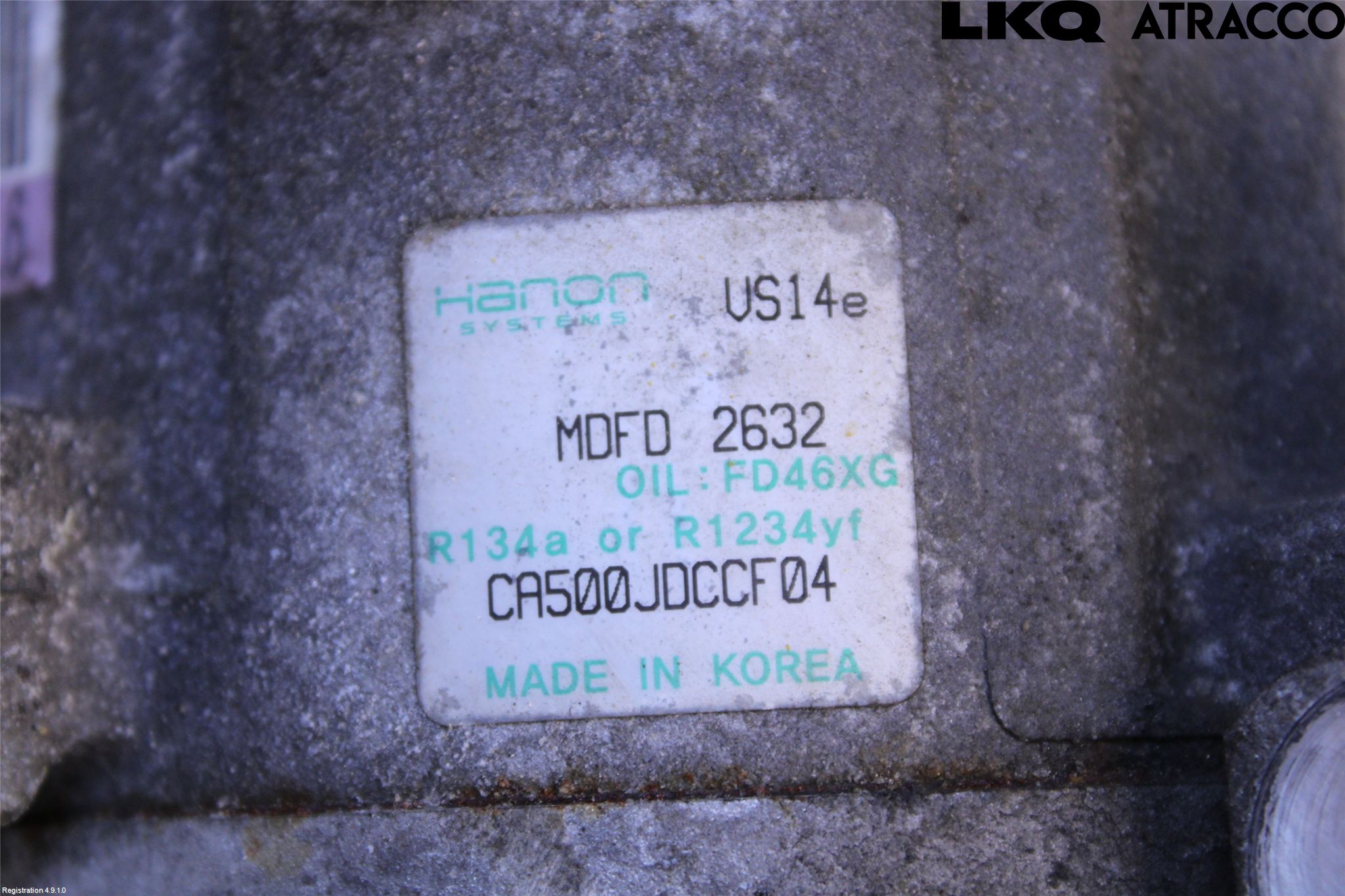 Kia CEED 12-18 Varme Ac Kompressor