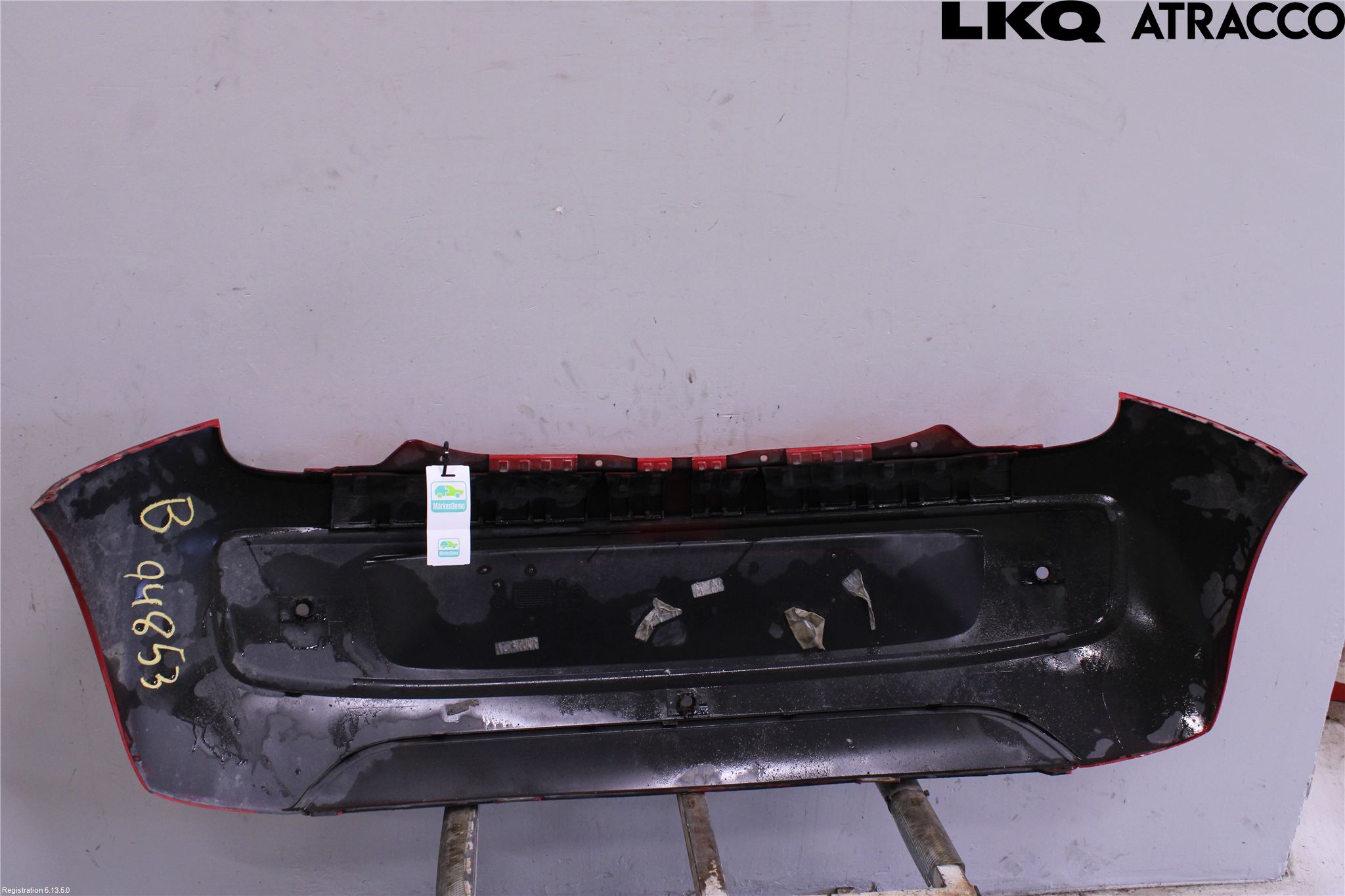 Volkswagen VW UP! / E-UP! Støtfanger Bak Overtrekk