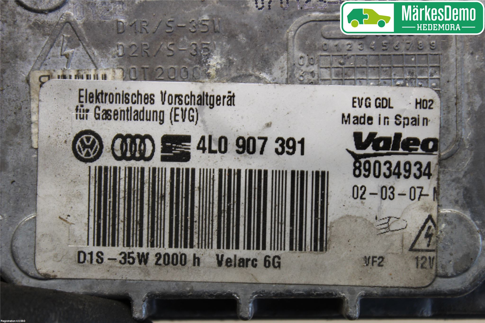 Audi Q7/SQ7 Styreenhet Xenon