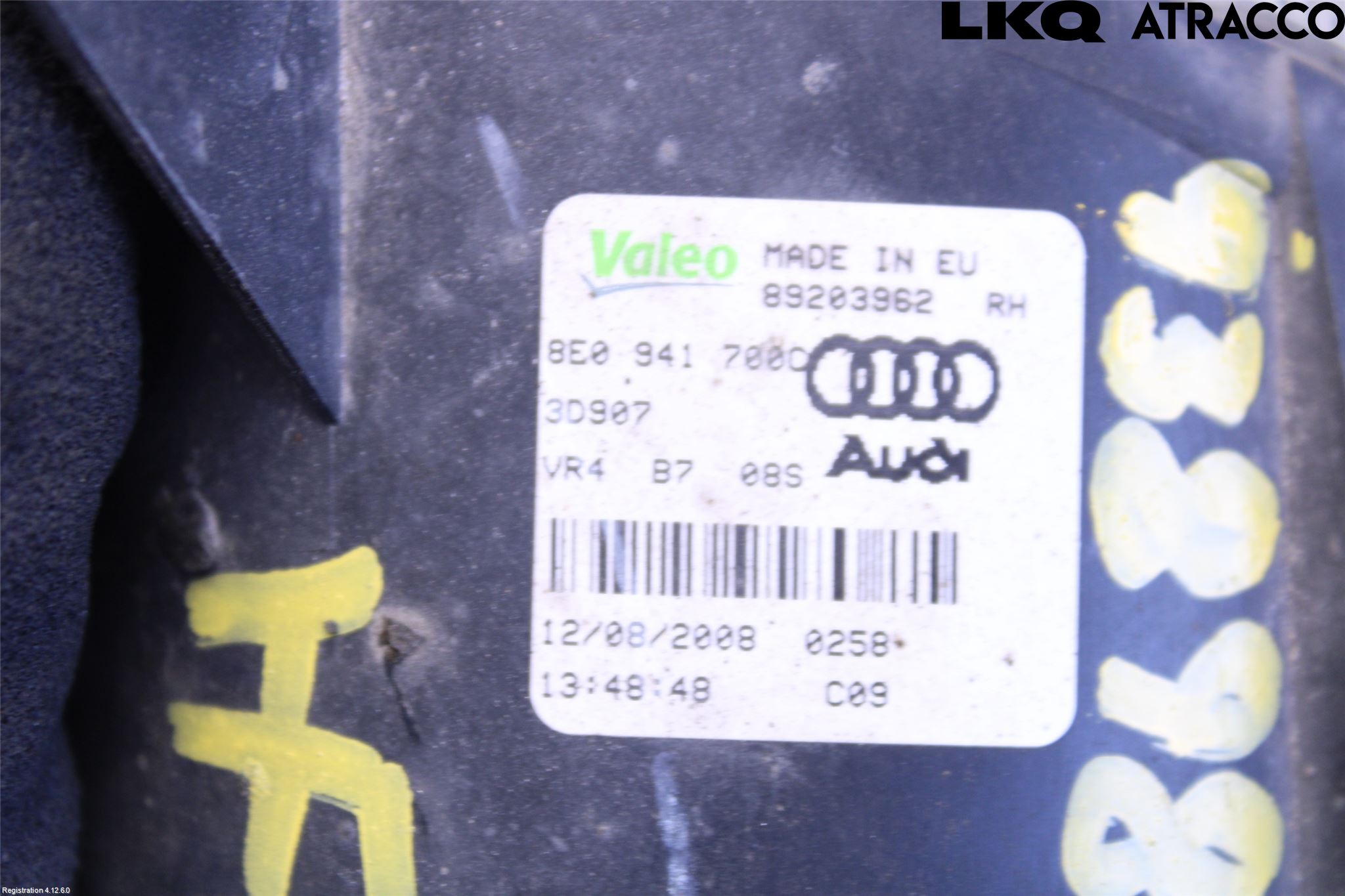 Audi A3/S3 05-13 Frontlykt-Kurve-Tåkelys