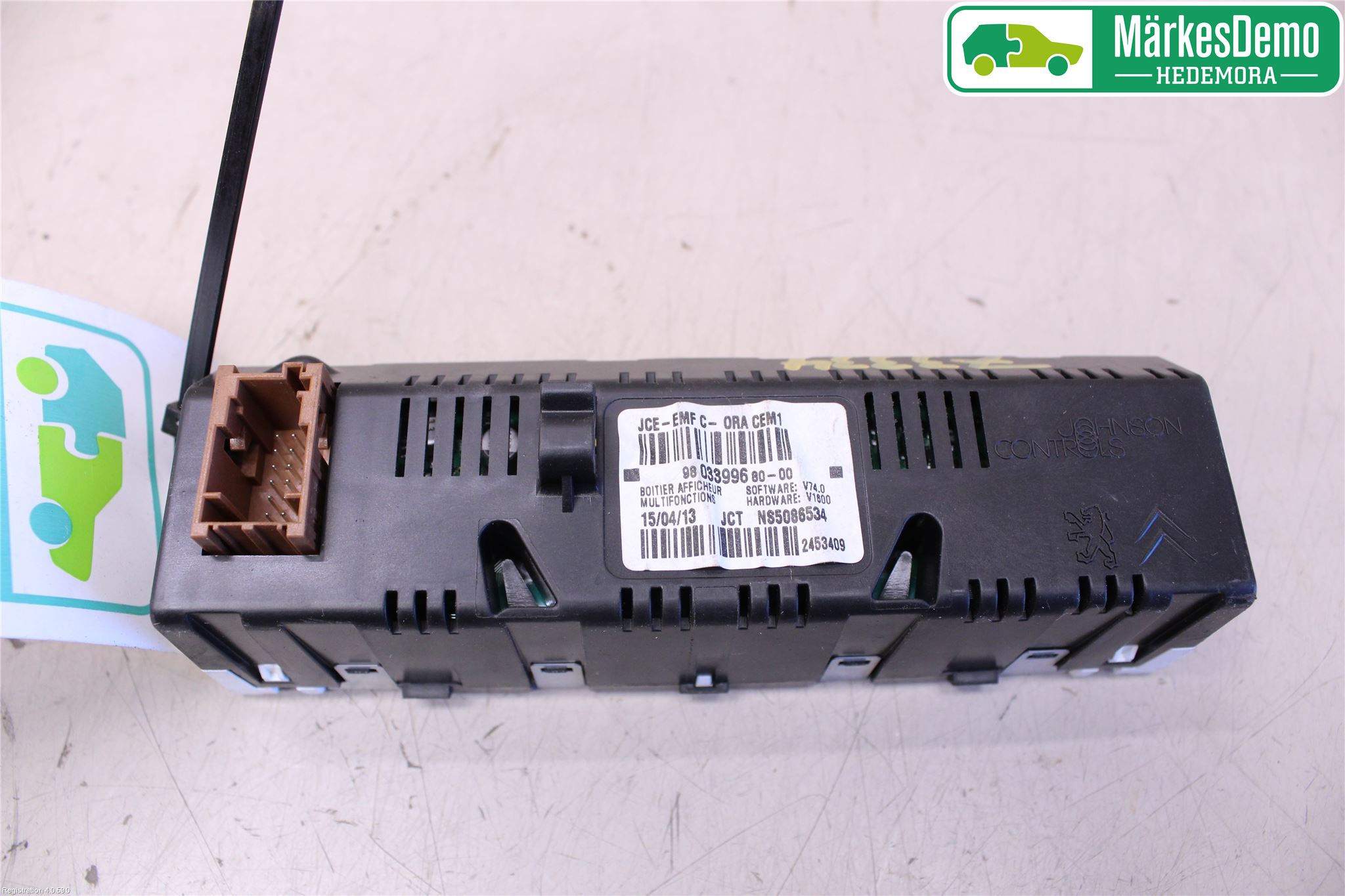 Toyota PROACE I 13-16 Multifunktionsdisplay