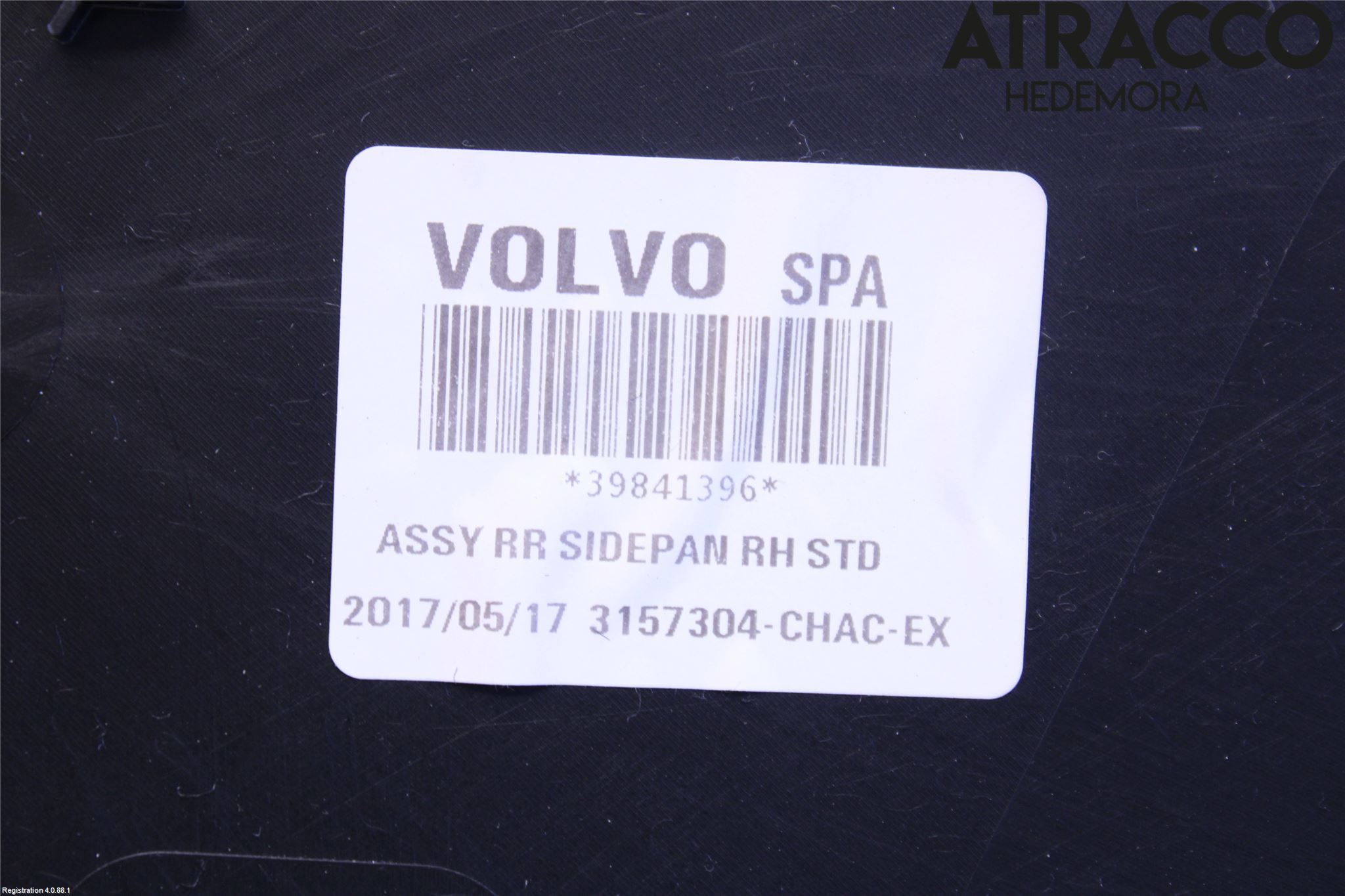 Volvo S90 17->> Innr Konsoll-Lomme