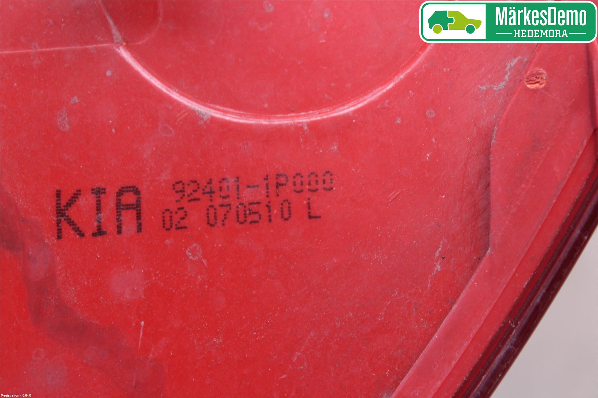 Kia VENGA 10-19 Baklykt Venstre