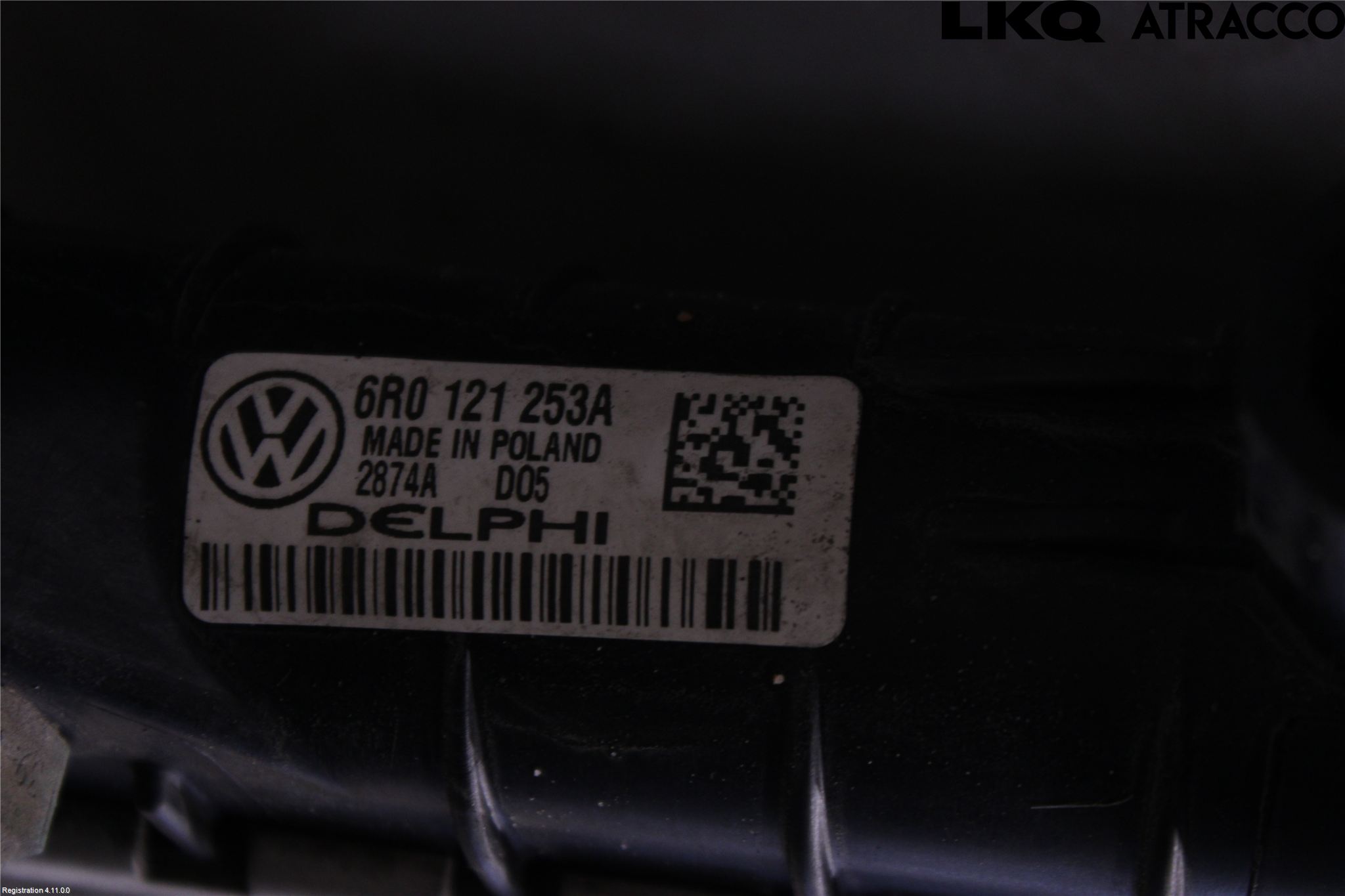 Volkswagen VW POLO 10-17 Radiator Manuell