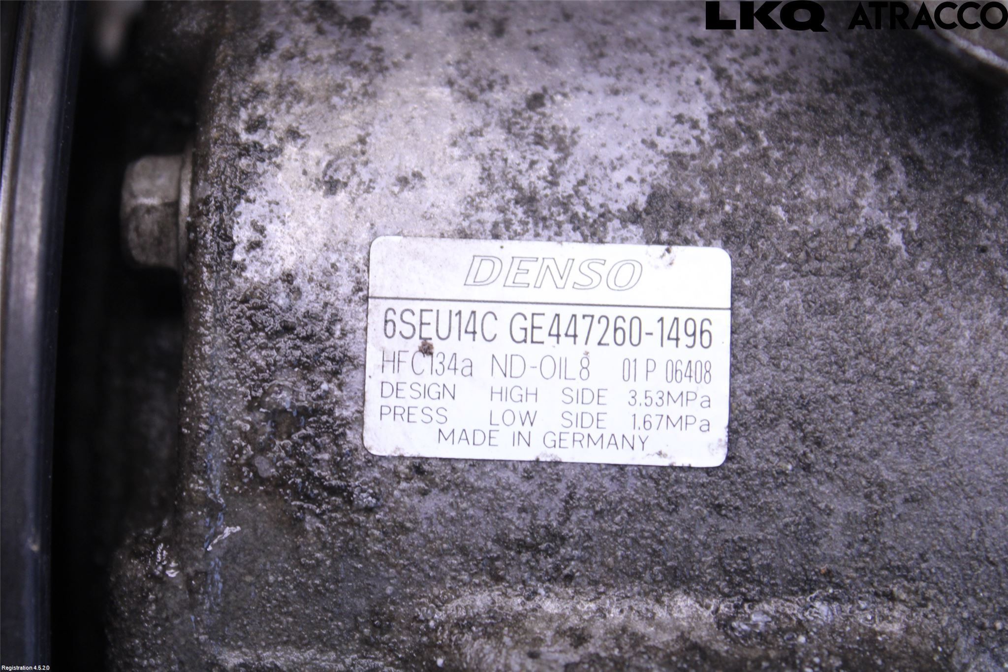 Toyota AVENSIS 09-15 Varme Ac Kompressor