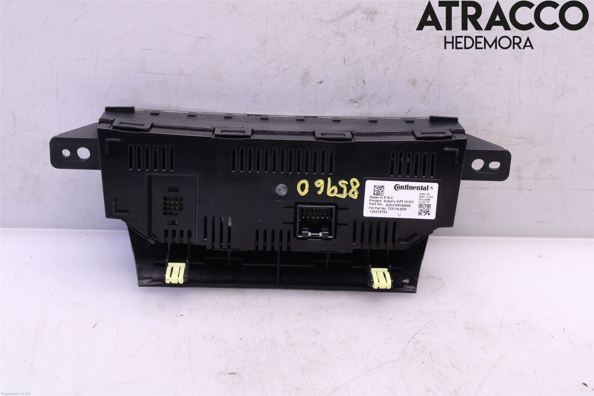 Subaru LEGACY 10-14 Varme Ac Betjening-Display