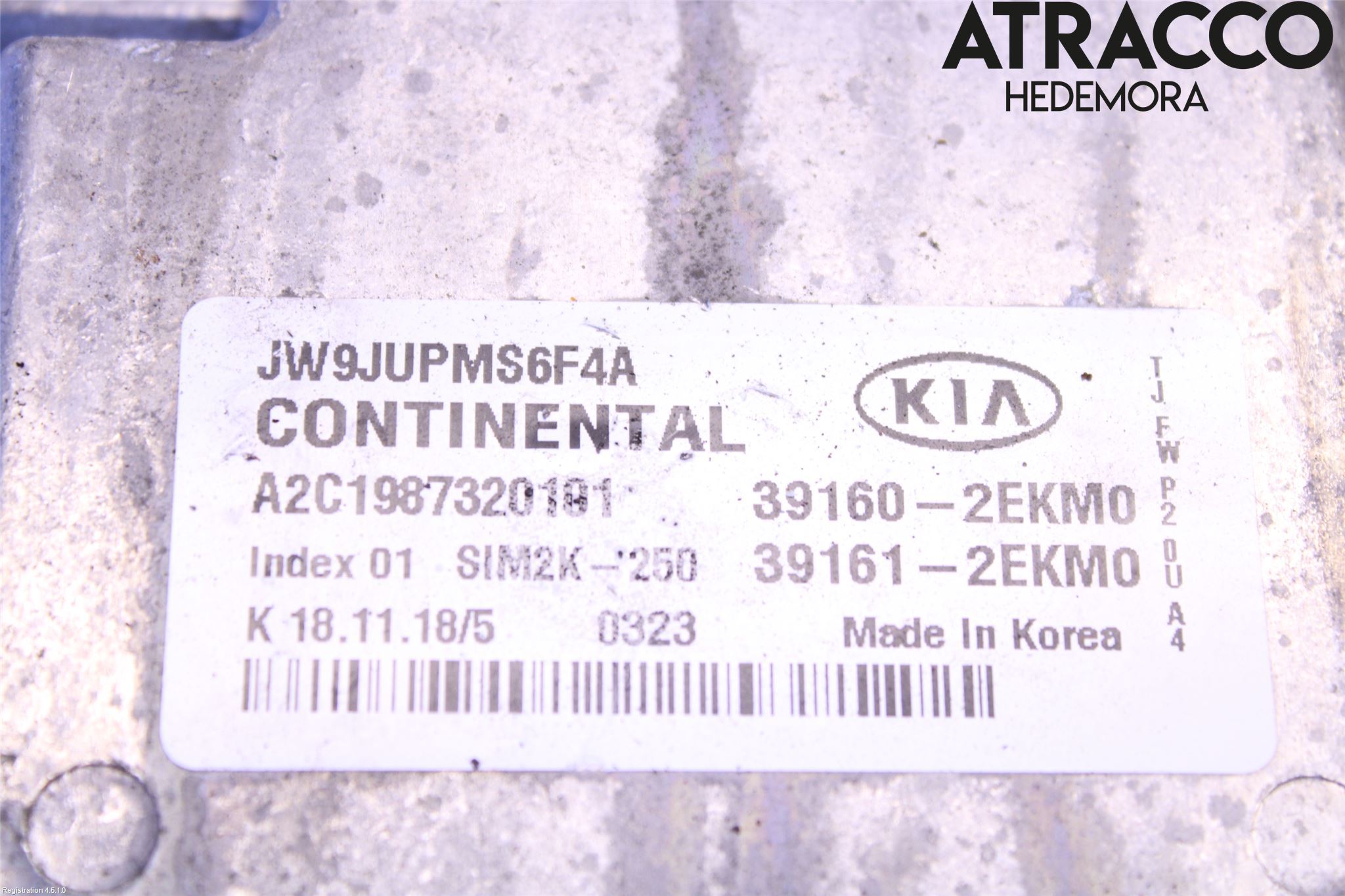 Kia OPTIMA 16-20 Styreenhet Innsprøytning
