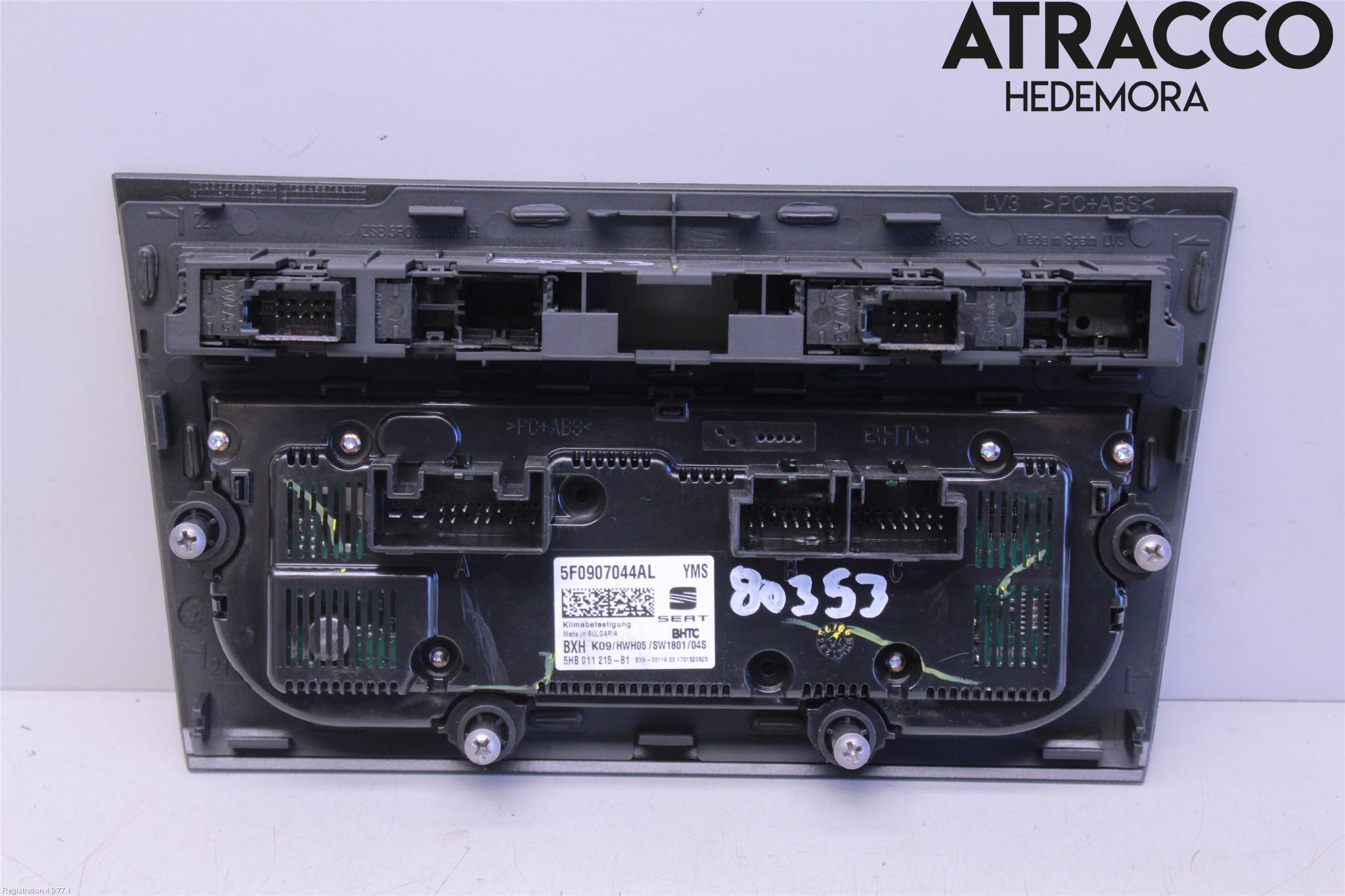 Seat LEON 13-20 Varme Ac Betjening-Display