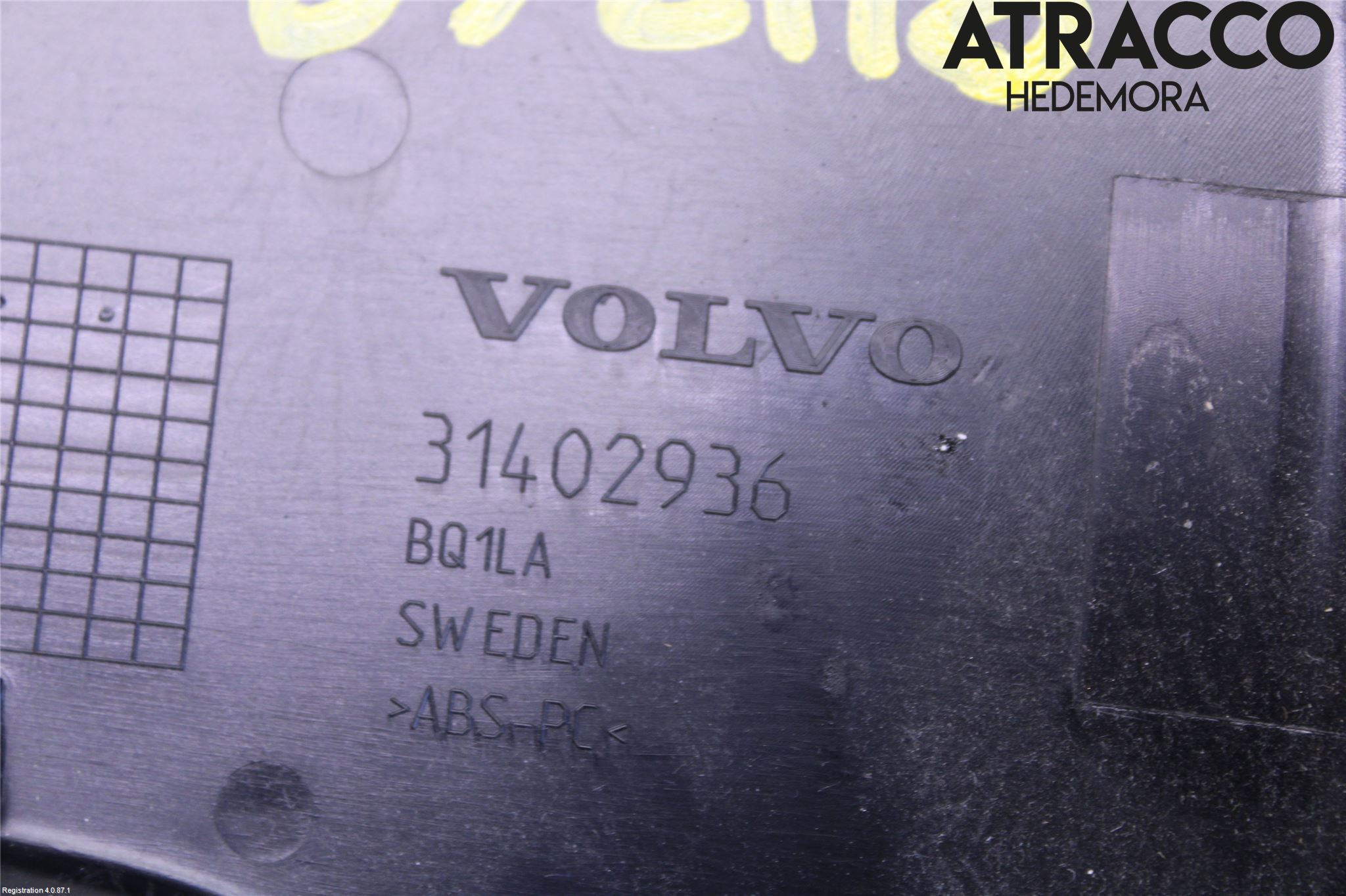 Volvo V90 17->> Speil Innvendig