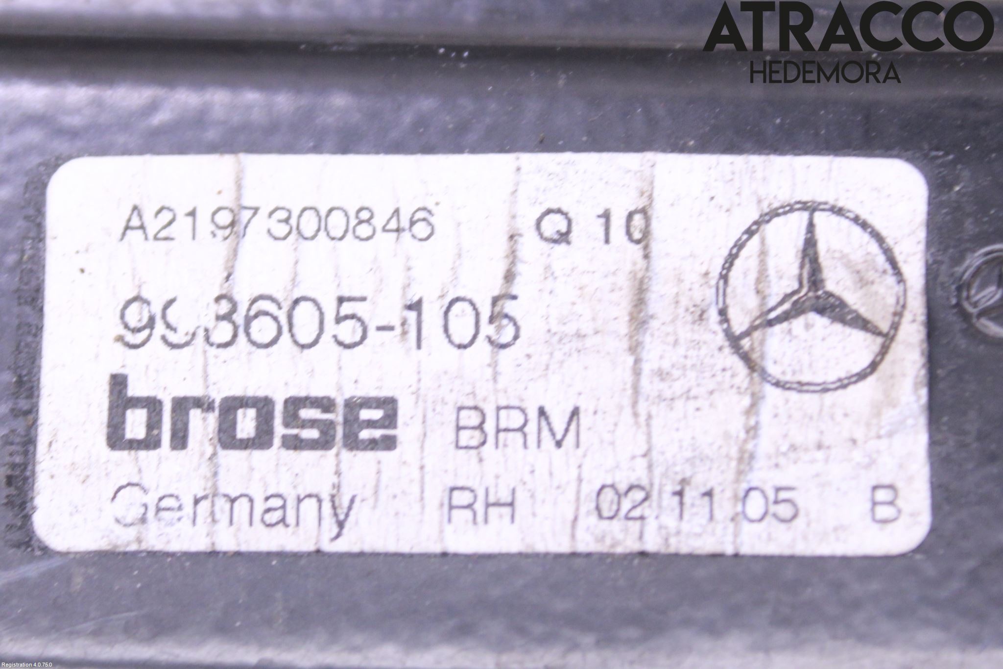 Mercedes-Benz MB CLS (C219) 03-11 Vindusheis El Komp