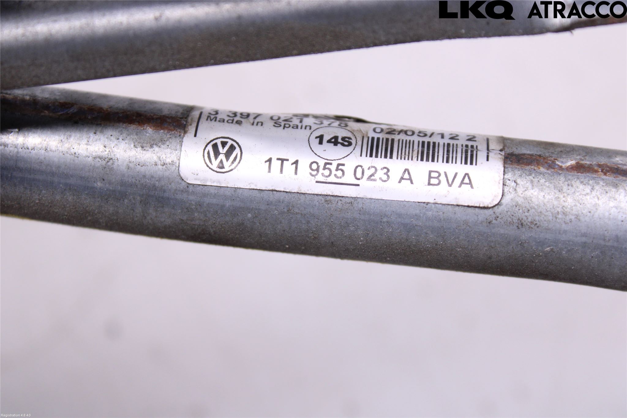 Volkswagen VW CADDY 11-15 Viskeroverføring Frontrute