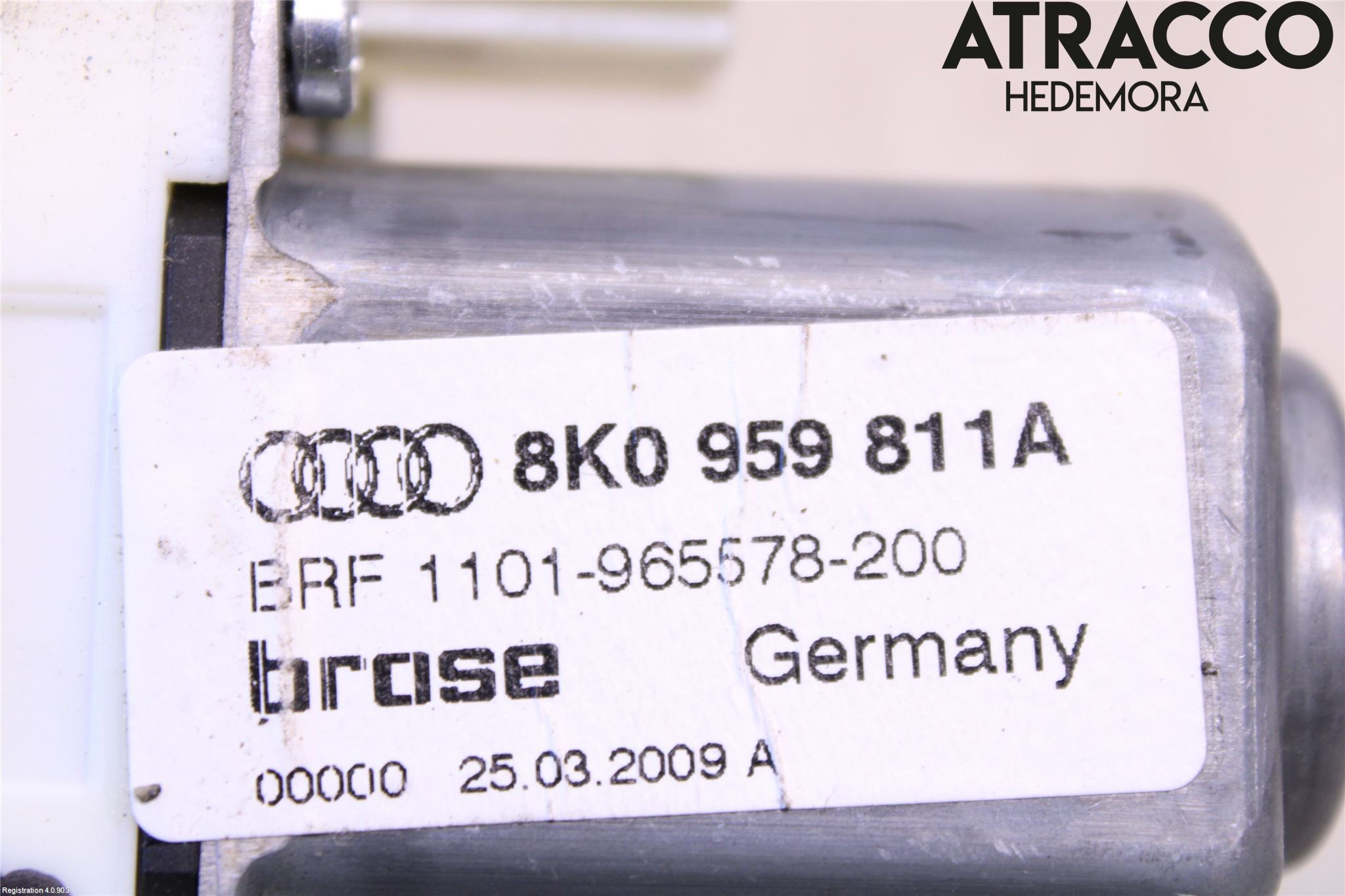 Audi A4 ALLROAD 09-16 Vindusheismotor