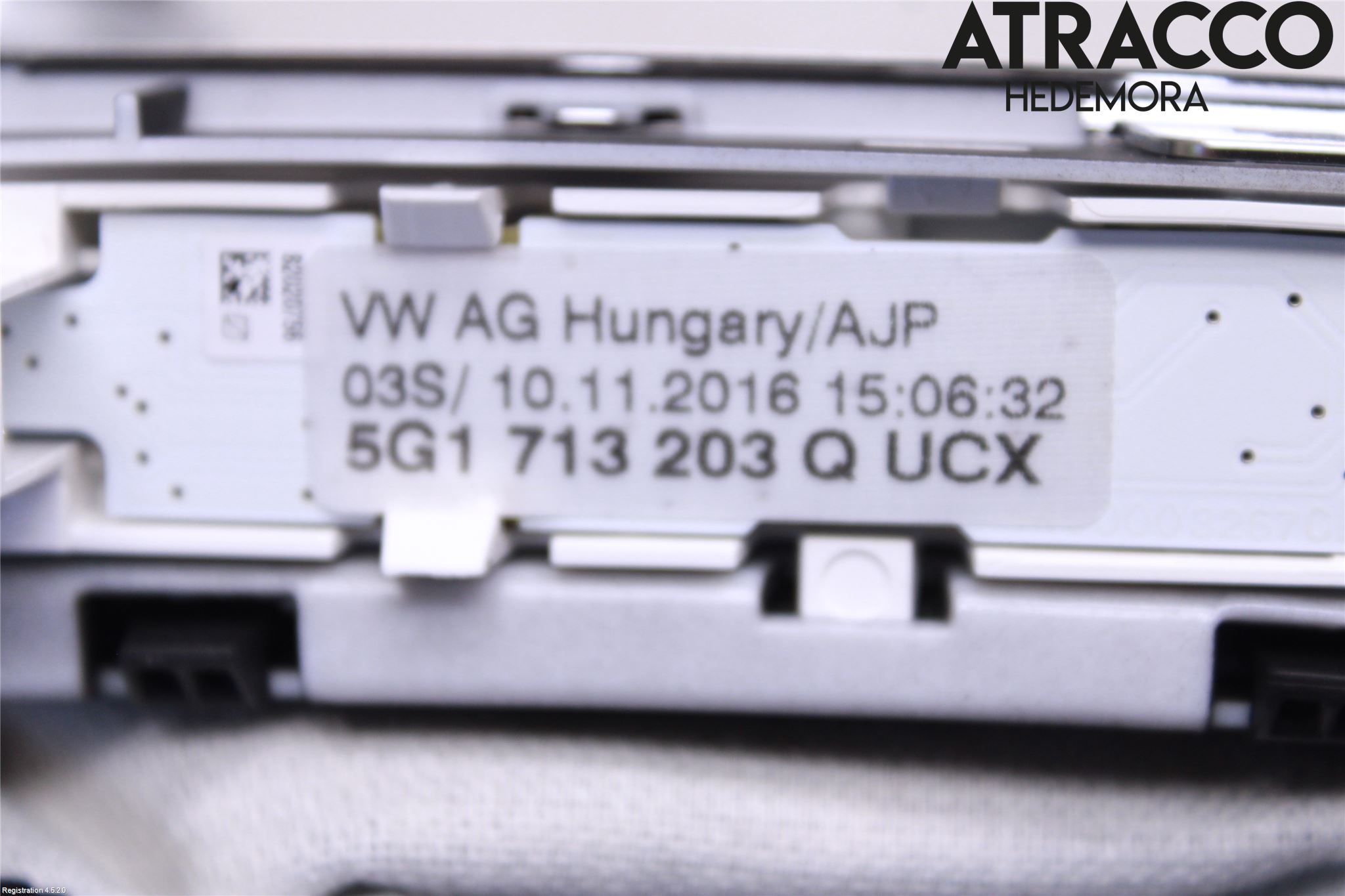 Volkswagen VW GOLF / E-GOLF VII 13-20 Gearspak Kule