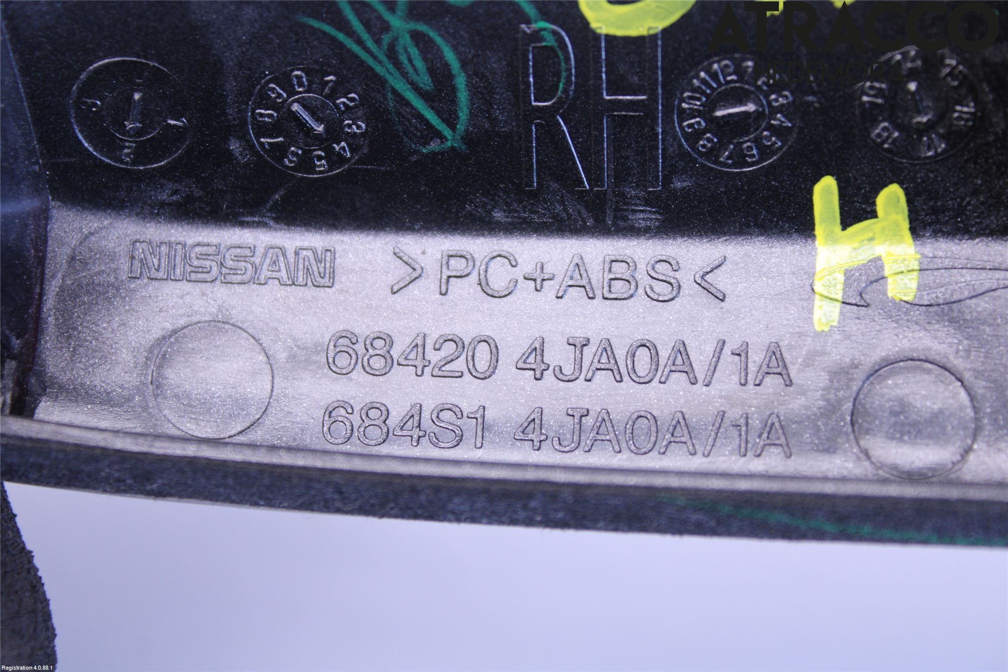 Renault ALASKAN 18-20 Innr Dekor Instrbord
