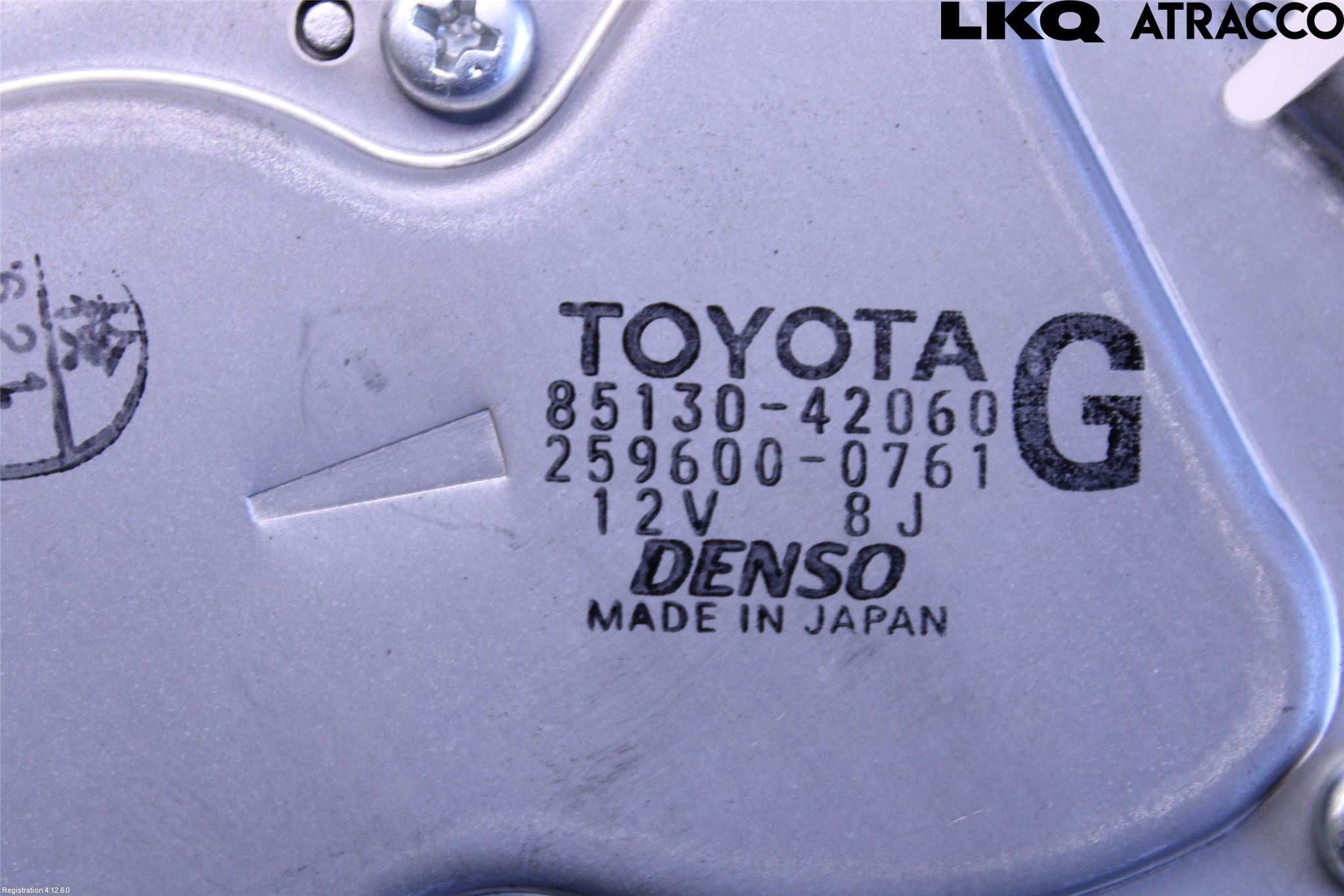 Toyota RAV 4 06-12 Viskermotor Bakluke