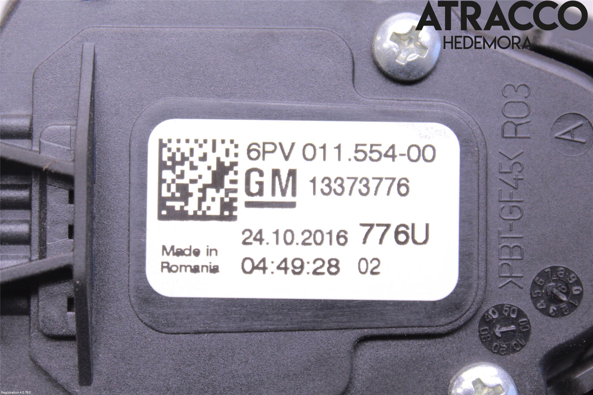 Opel ASTRA K 16-22 Gasspedal
