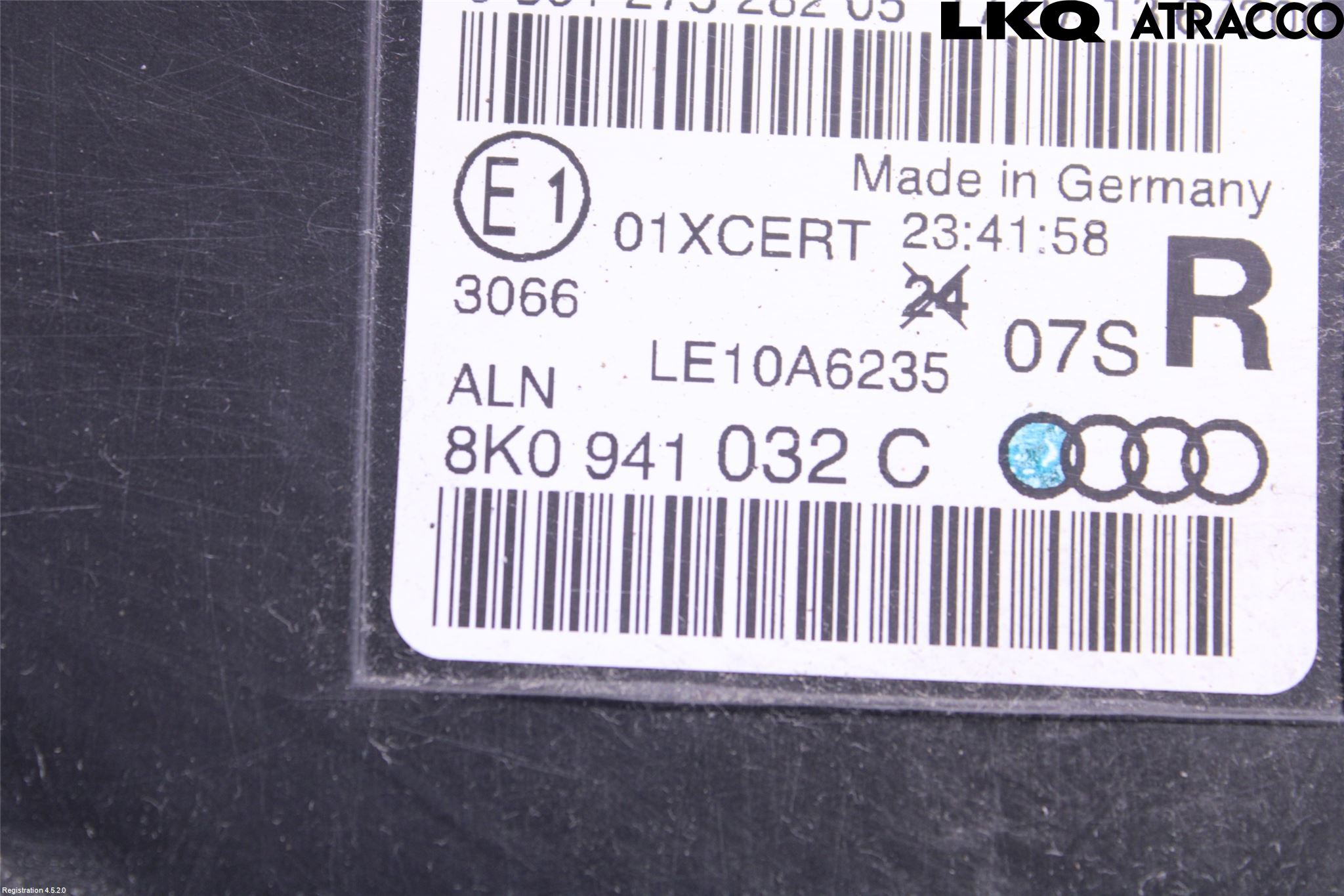 Audi A4 12-15 Frontlykt Høyre