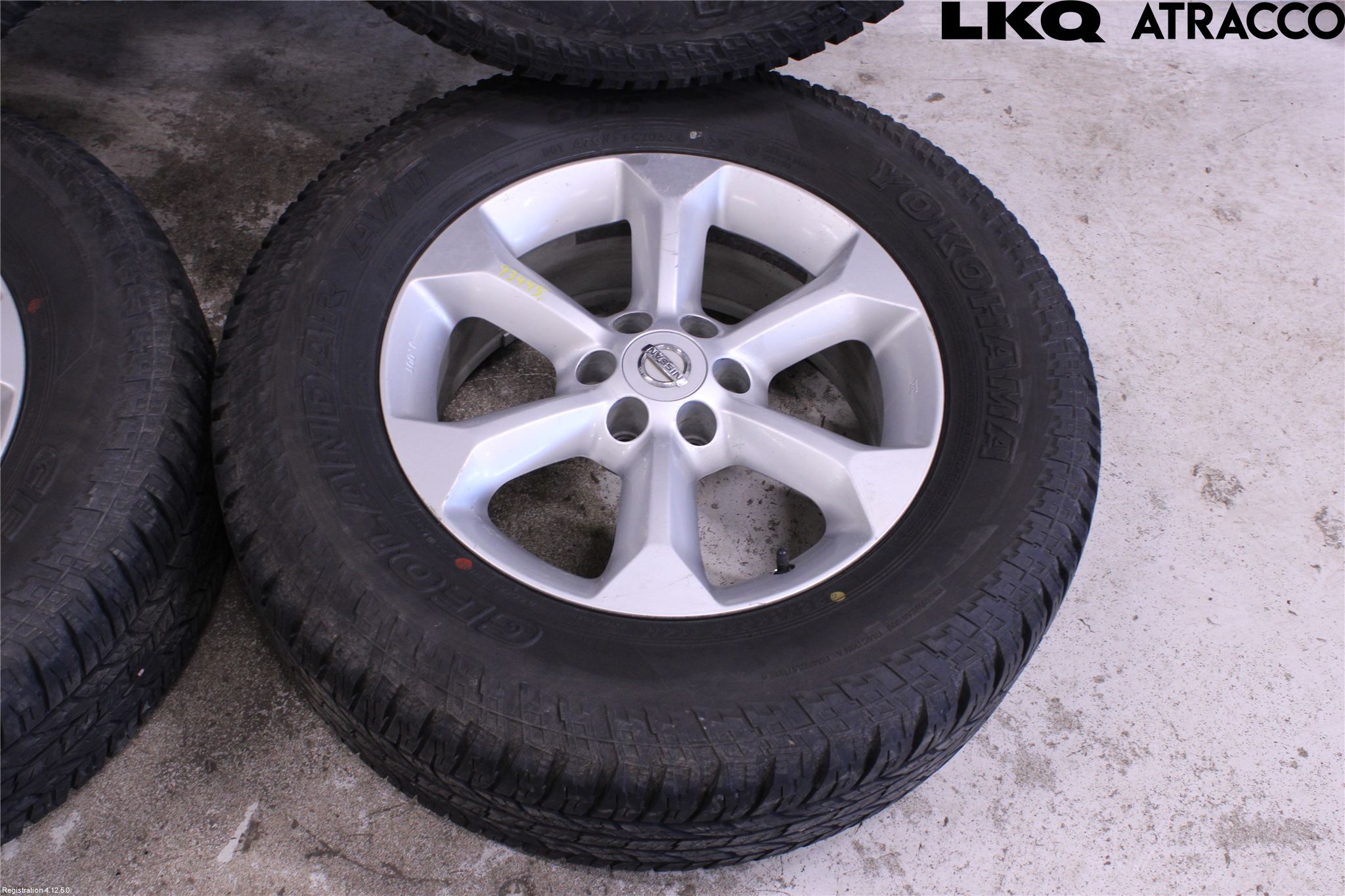 Nissan NAVARA 05-16 Dekk Vinter På Alu Felg 4Stk