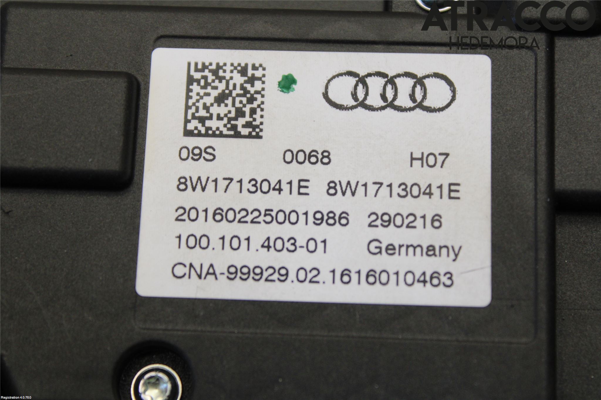 Audi A4/S4 B9 16-19 Gearspak