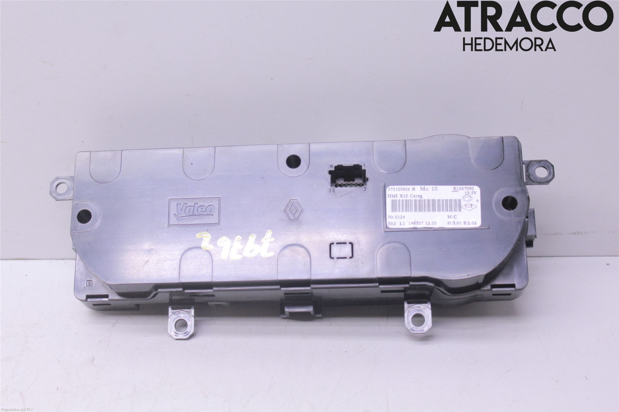 Renault ZOE/E-TECH 13- Varme Ac Betjening-Display