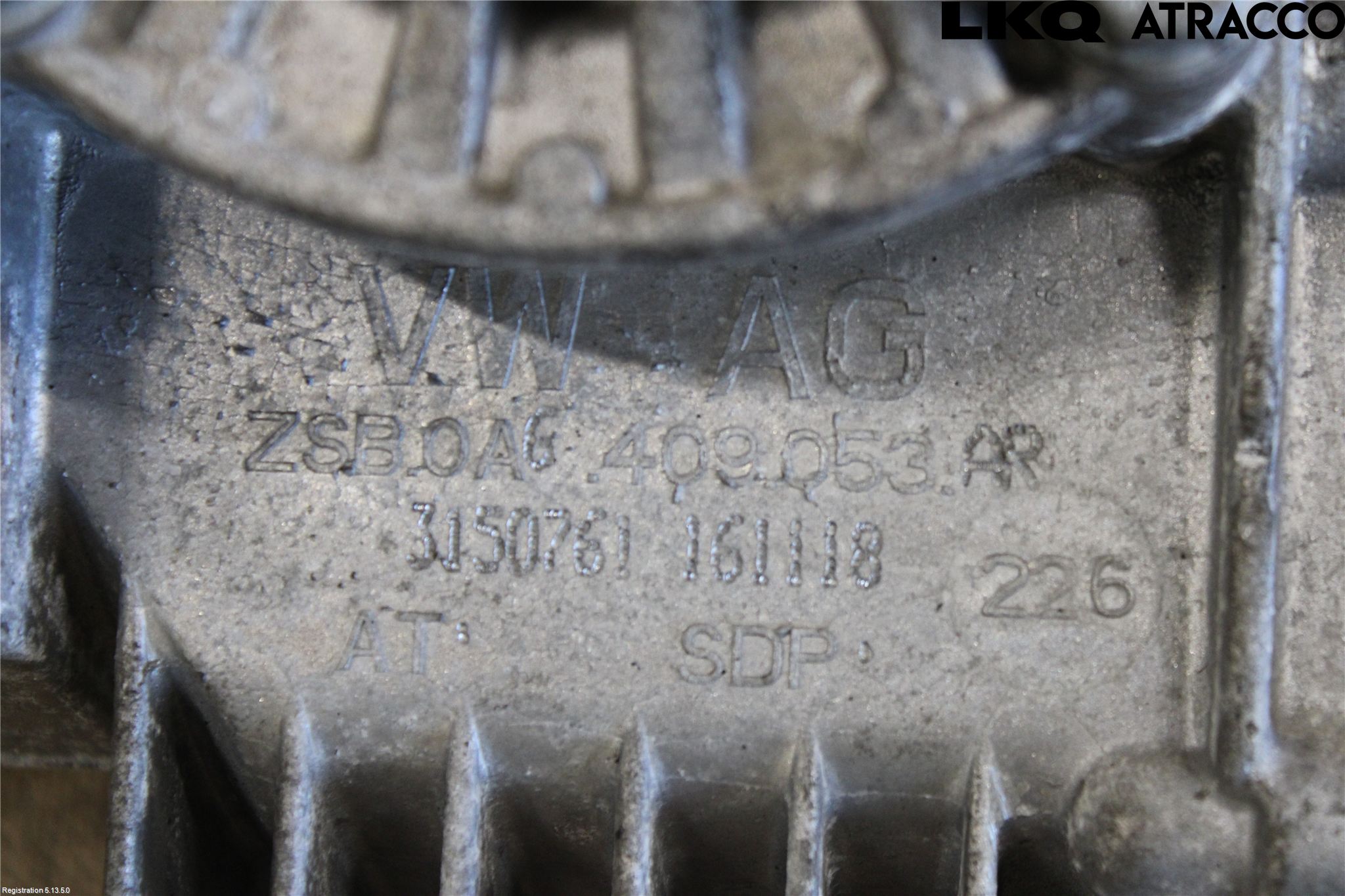 Volkswagen VW TIGUAN 16-24 Gearkasse Fordelingskasse