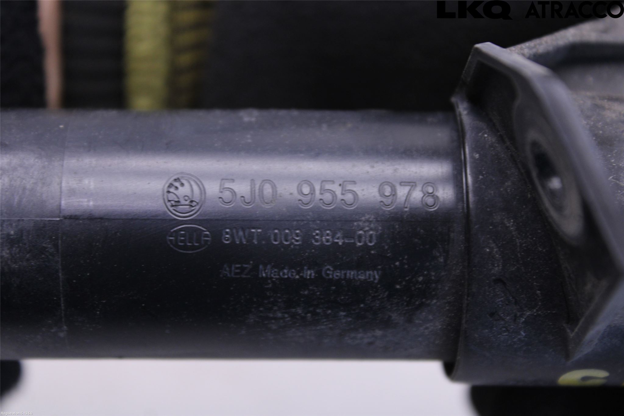Skoda FABIA 07-14 Spylerdyse Frontlykter