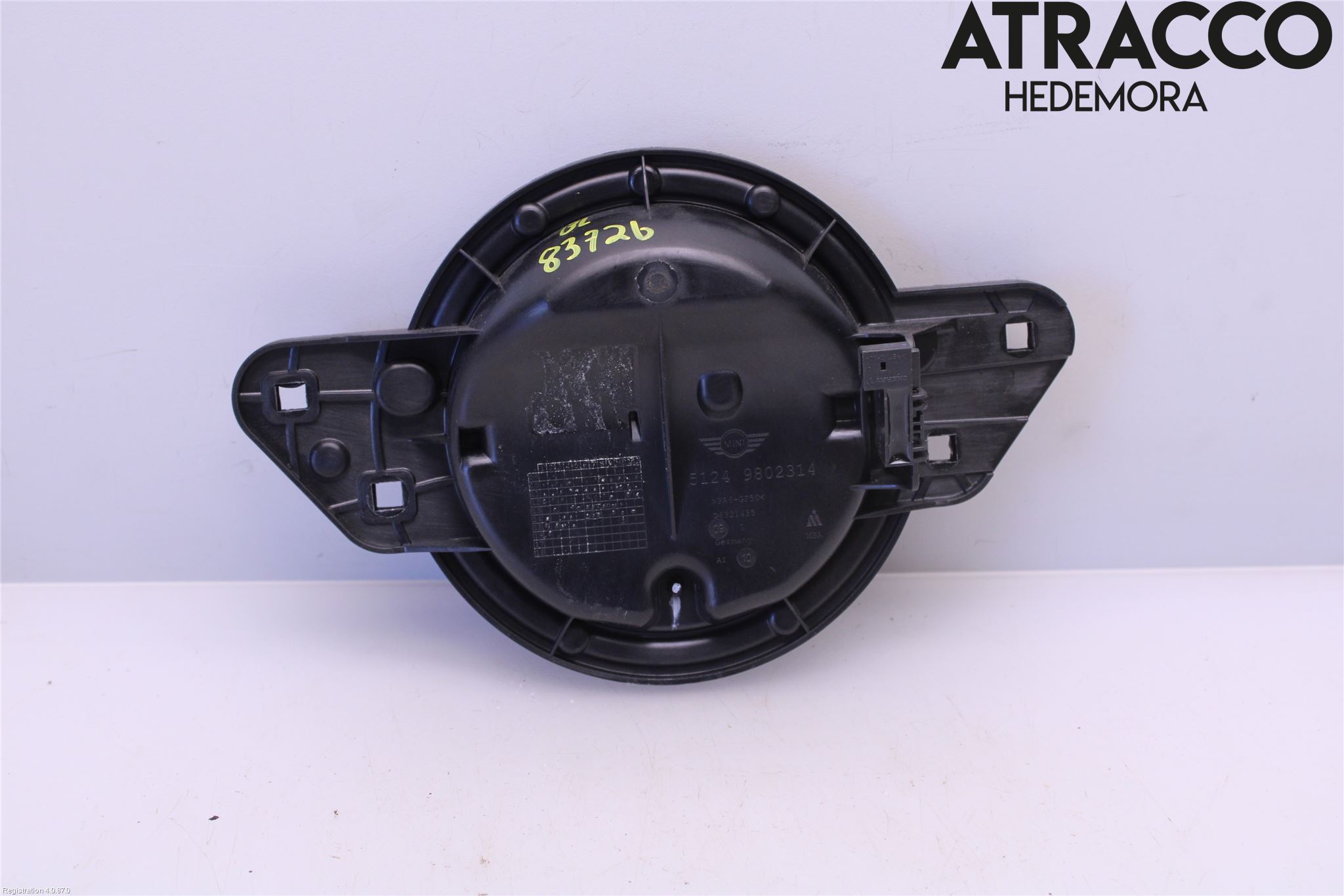 Mini COUNTRYMAN R60 11-16 Bakluke Handtak Ytre