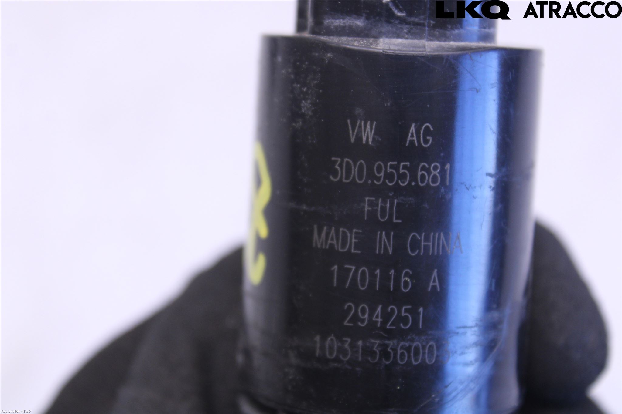 Volkswagen VW PASSAT 15-19 Spylerpumpe Høytrykk