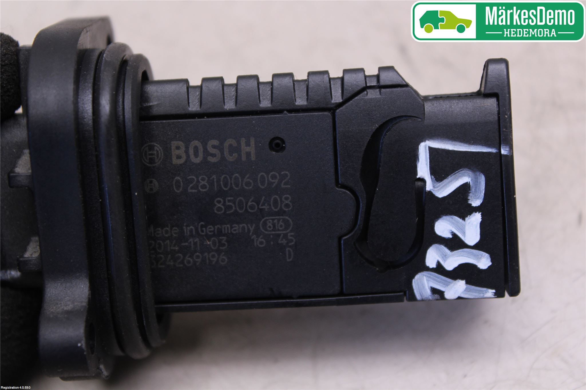 BMW 3 F30/F31/F80 12-19 Inns Luftmassemåler
