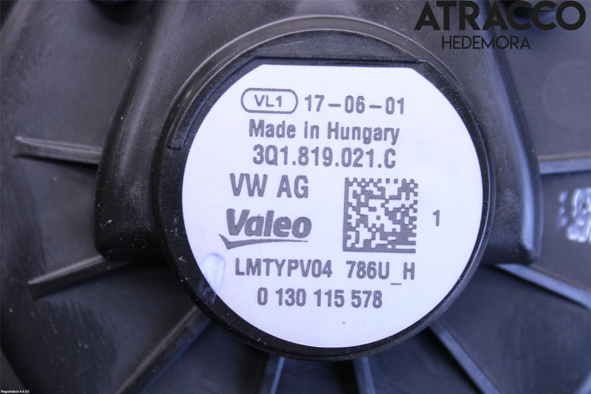 Volkswagen VW TIGUAN ALLSPACE 18- Varme Ac Varmeapparatvifte
