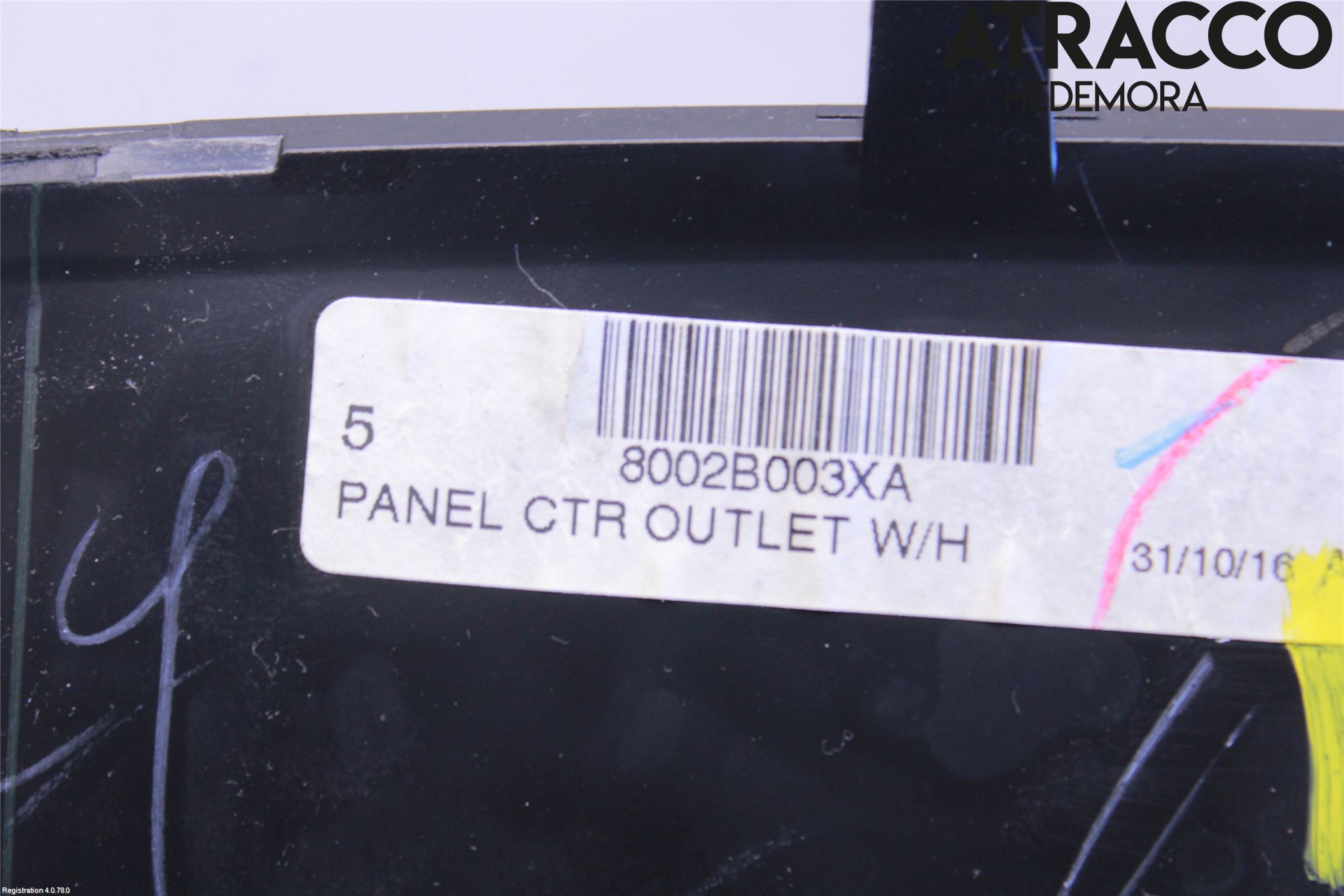Mitsubishi SPACE STAR 13- Dashbord Kanal - Dyse