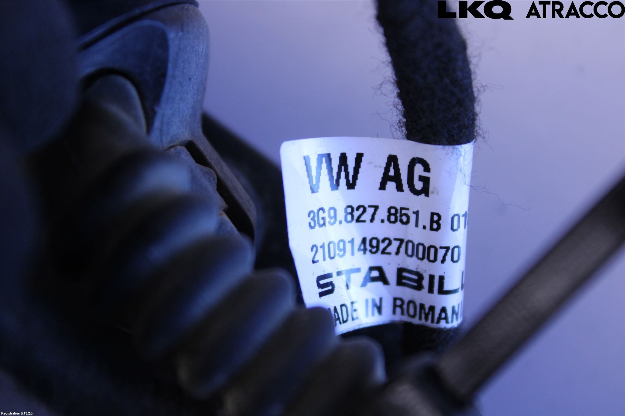 Volkswagen VW PASSAT 15-19 Baklukeåpner Automatisk