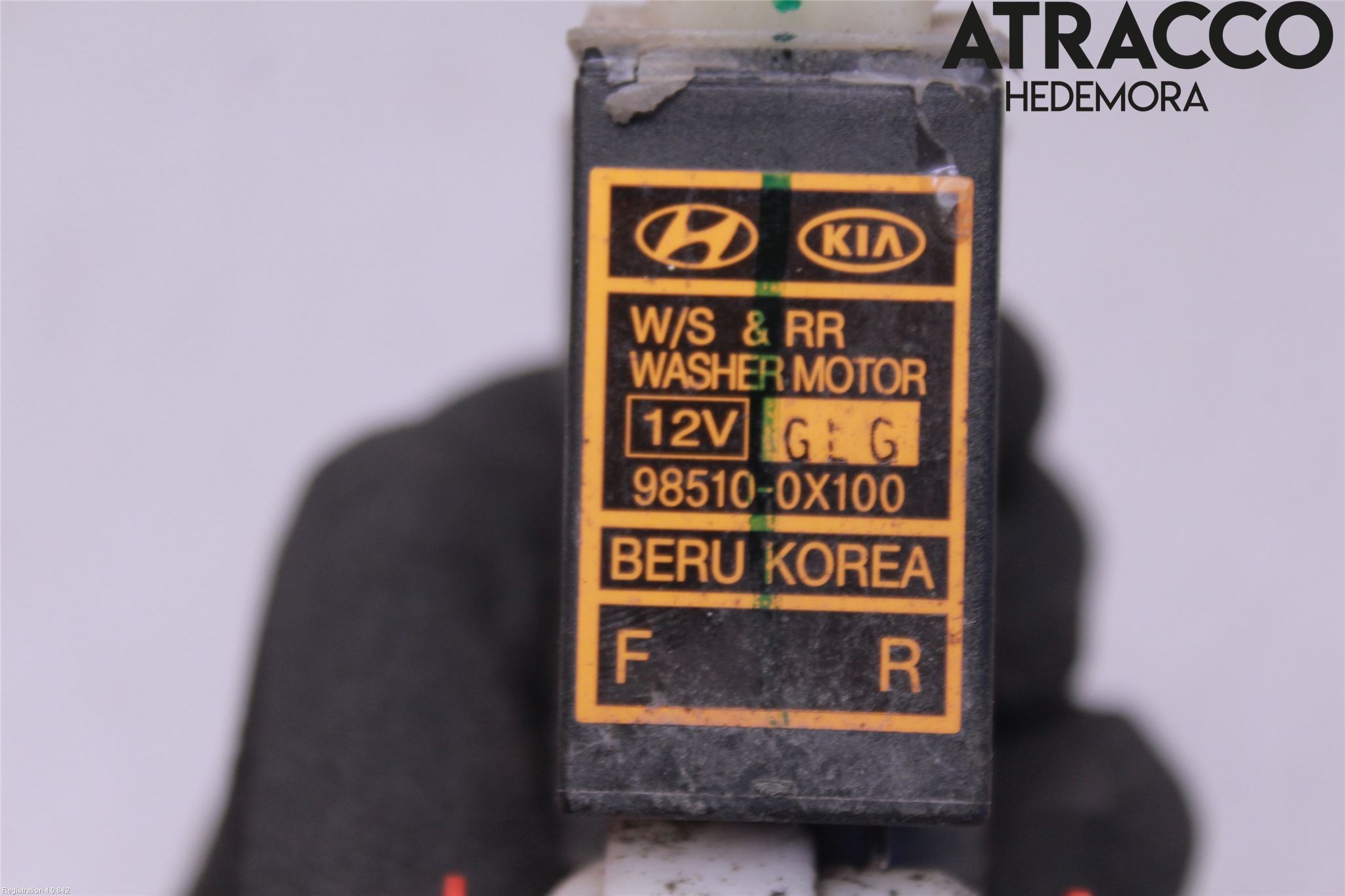 Hyundai i10 PA 08-13 Spylerpumpe Frontrute