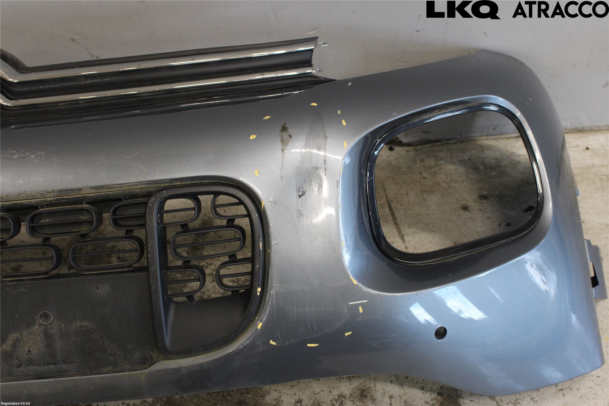 Citroen C4 GRAND PICASSO 14-18 Støtfanger Foran Plastdeksel