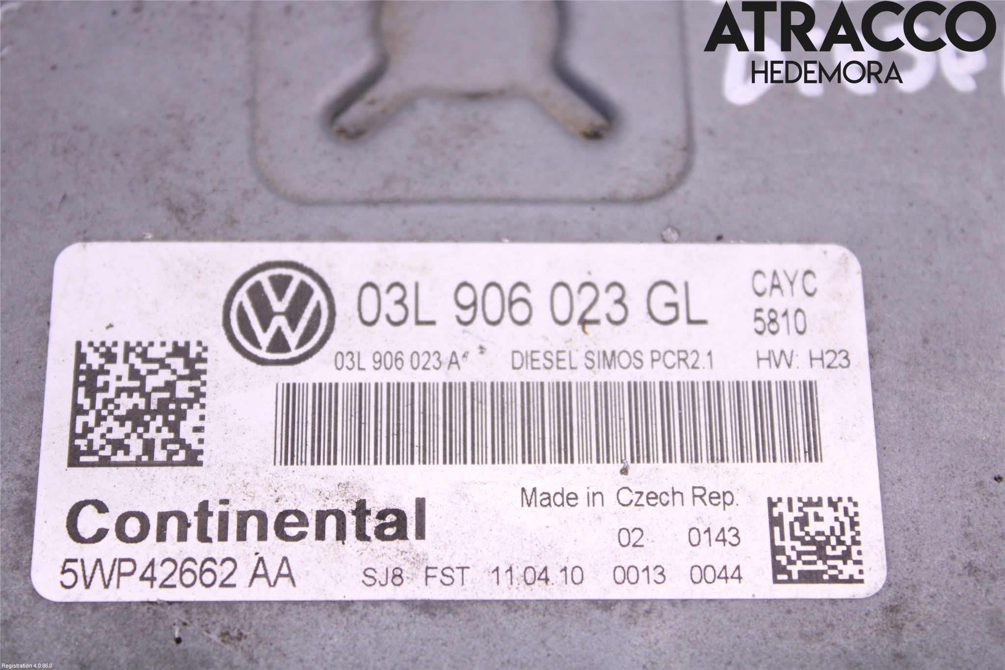 Volkswagen VW PASSAT 05-11 Styreenhet Dieselpumpe