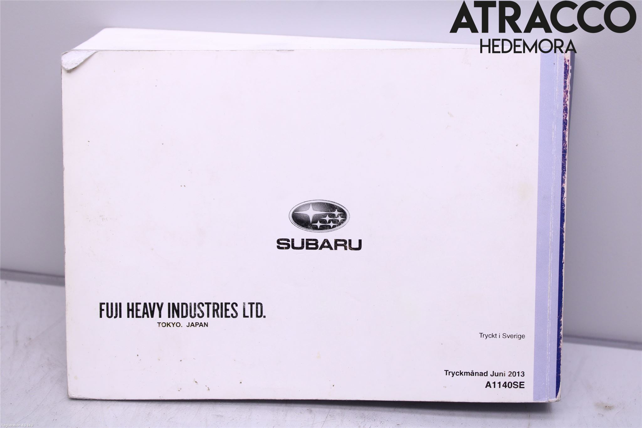 Subaru IMPREZA IV 13-17 Instruksjonsbok