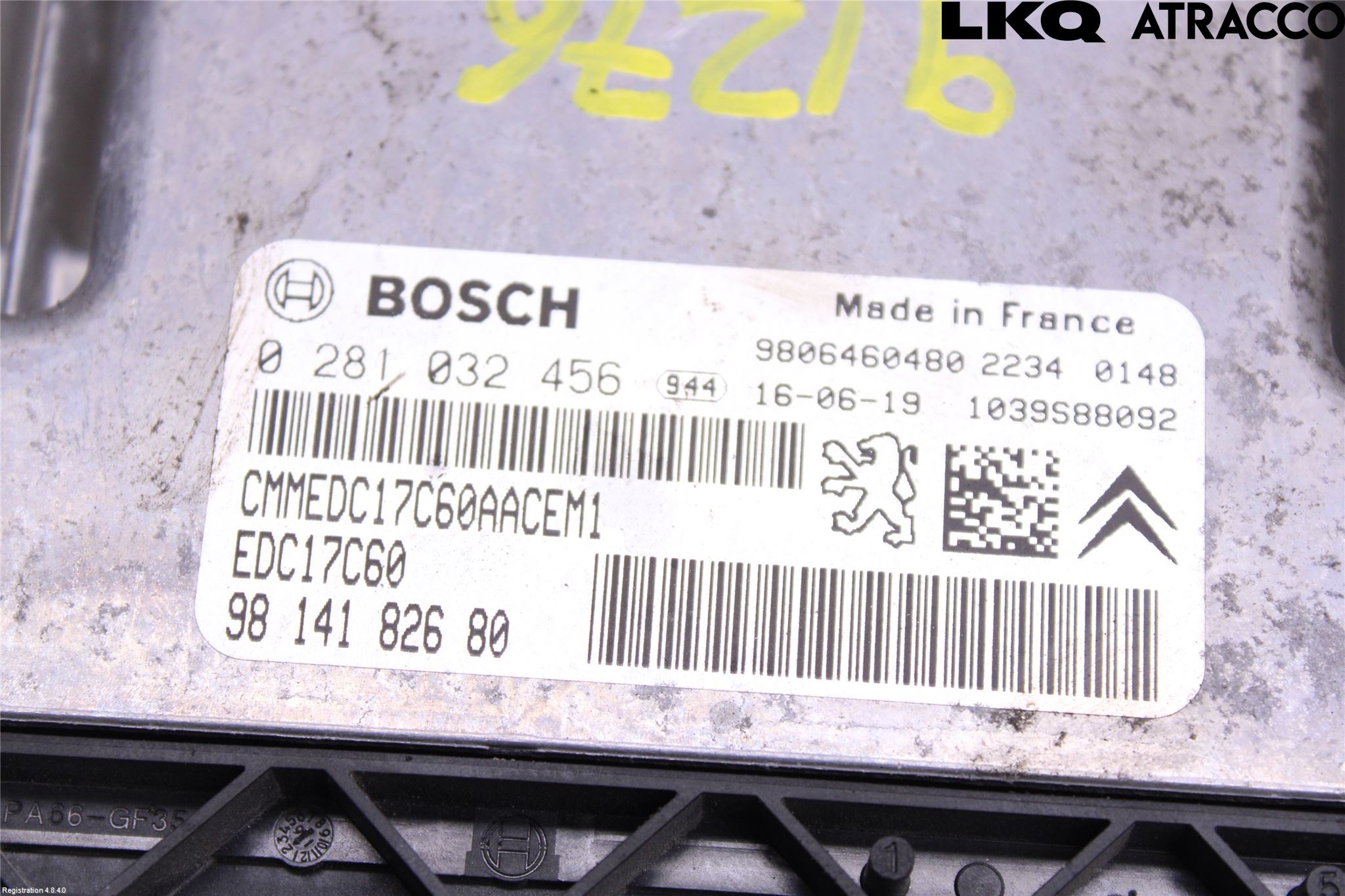 Citroen C4 PICASSO 14-18 Styreenhet Dieselpumpe