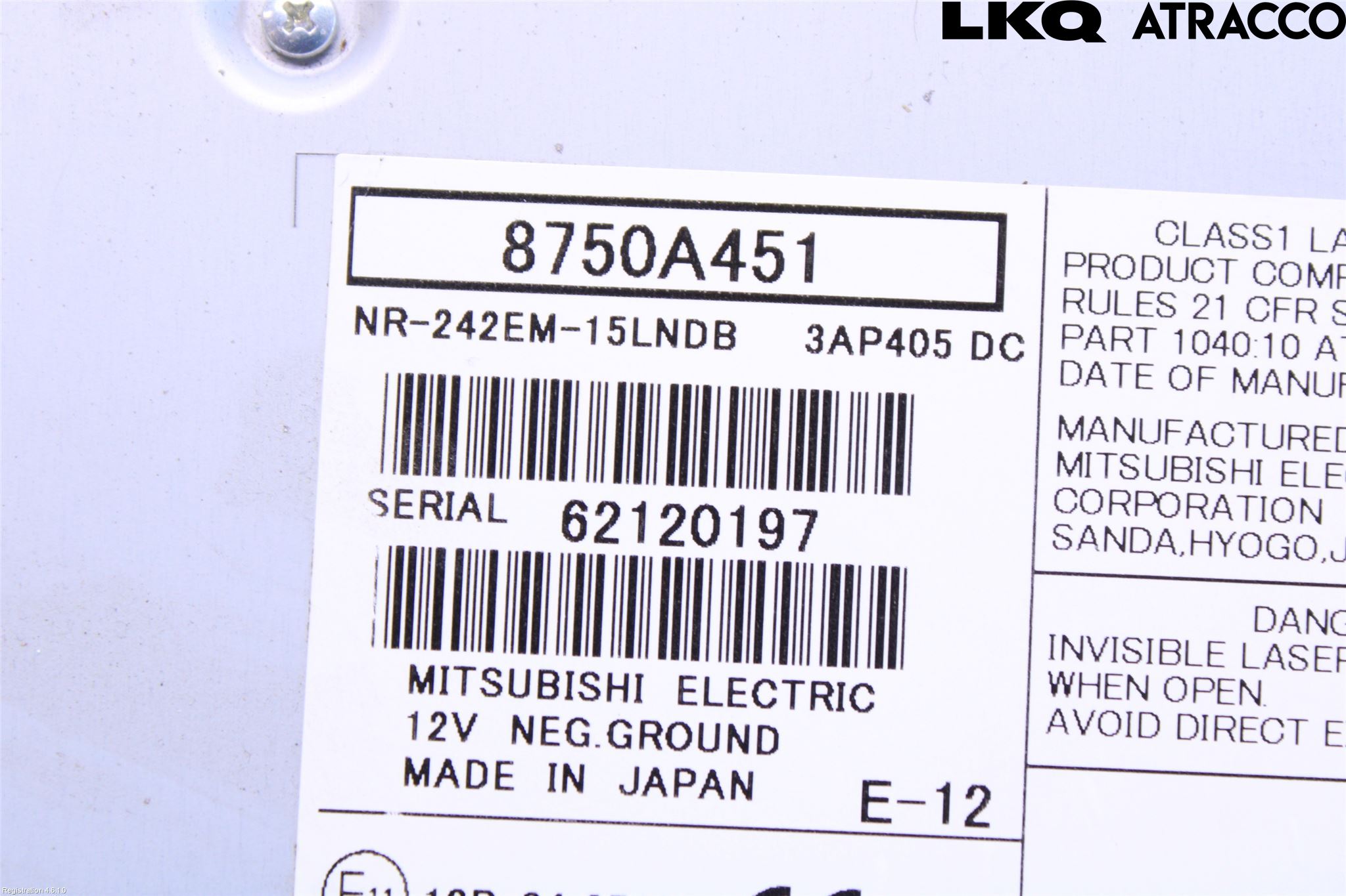 Mitsubishi L200 16-23 Stereo Radio Med Cd