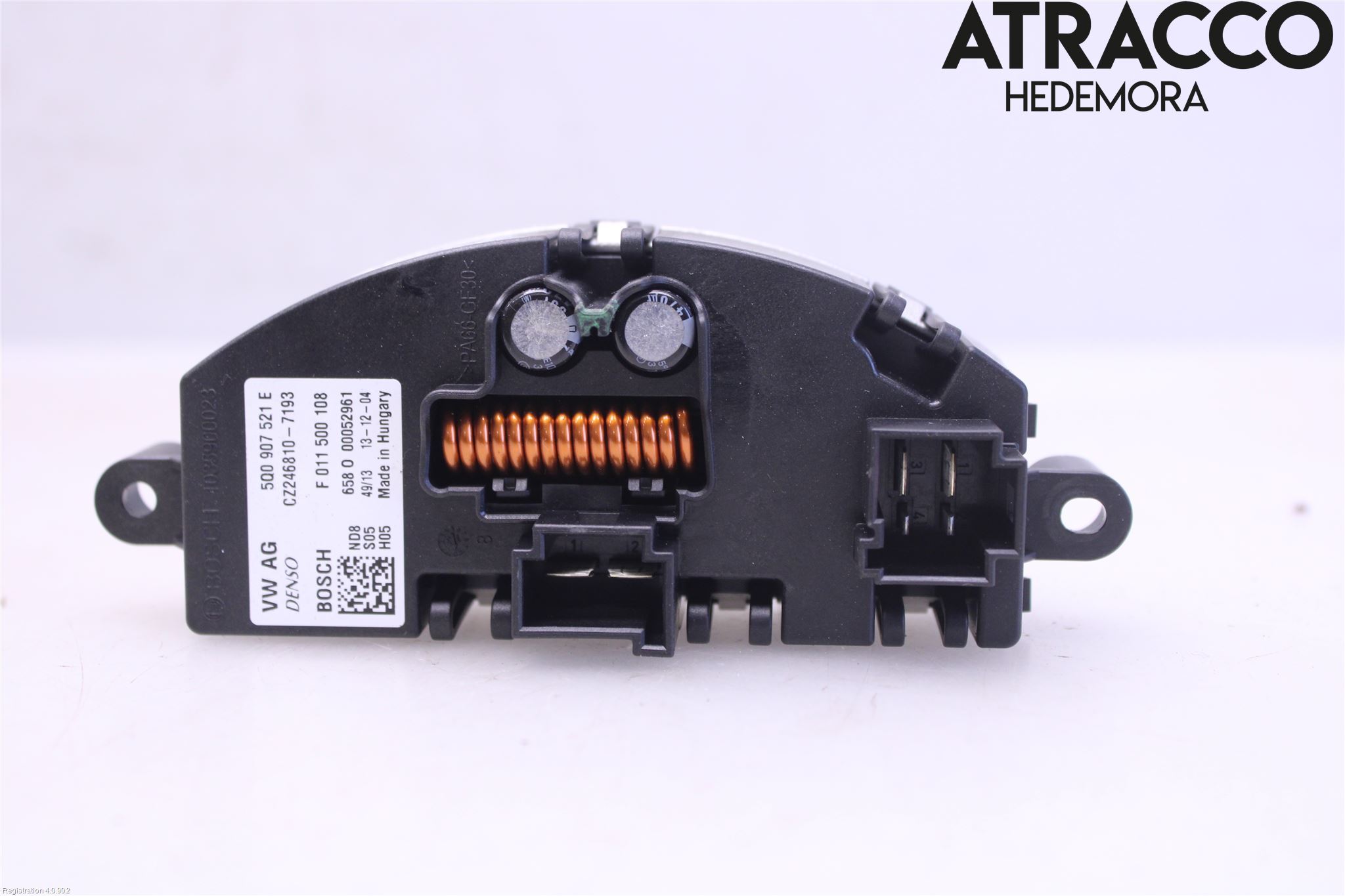 Volkswagen VW GOLF / E-GOLF VII 13-20 Varmeapparat Viftemotstand