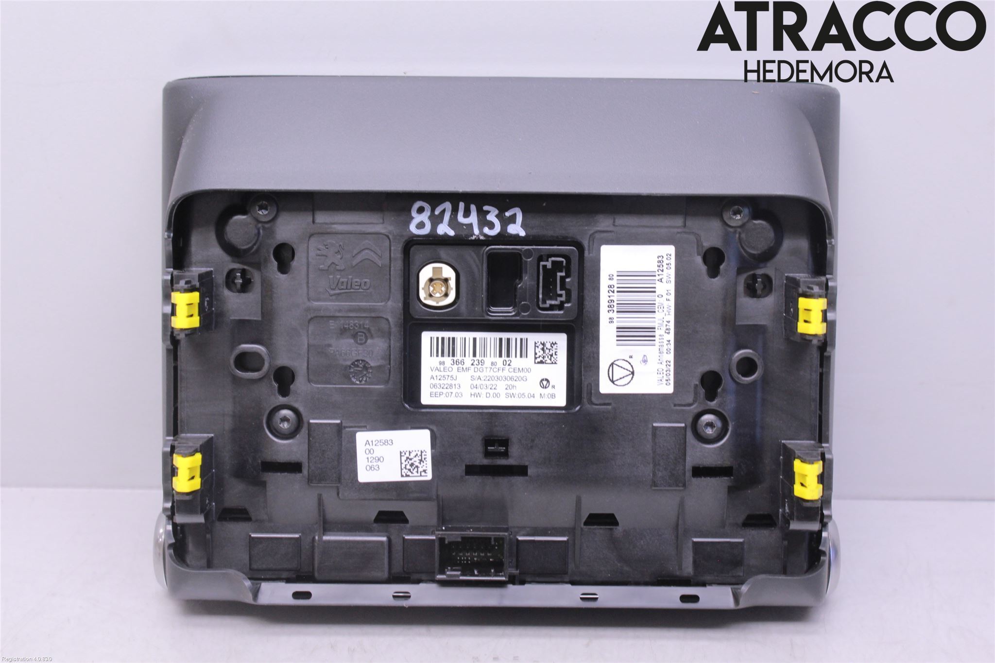 Citroen COTROEN C3 17-24 Multifunktionsdisplay