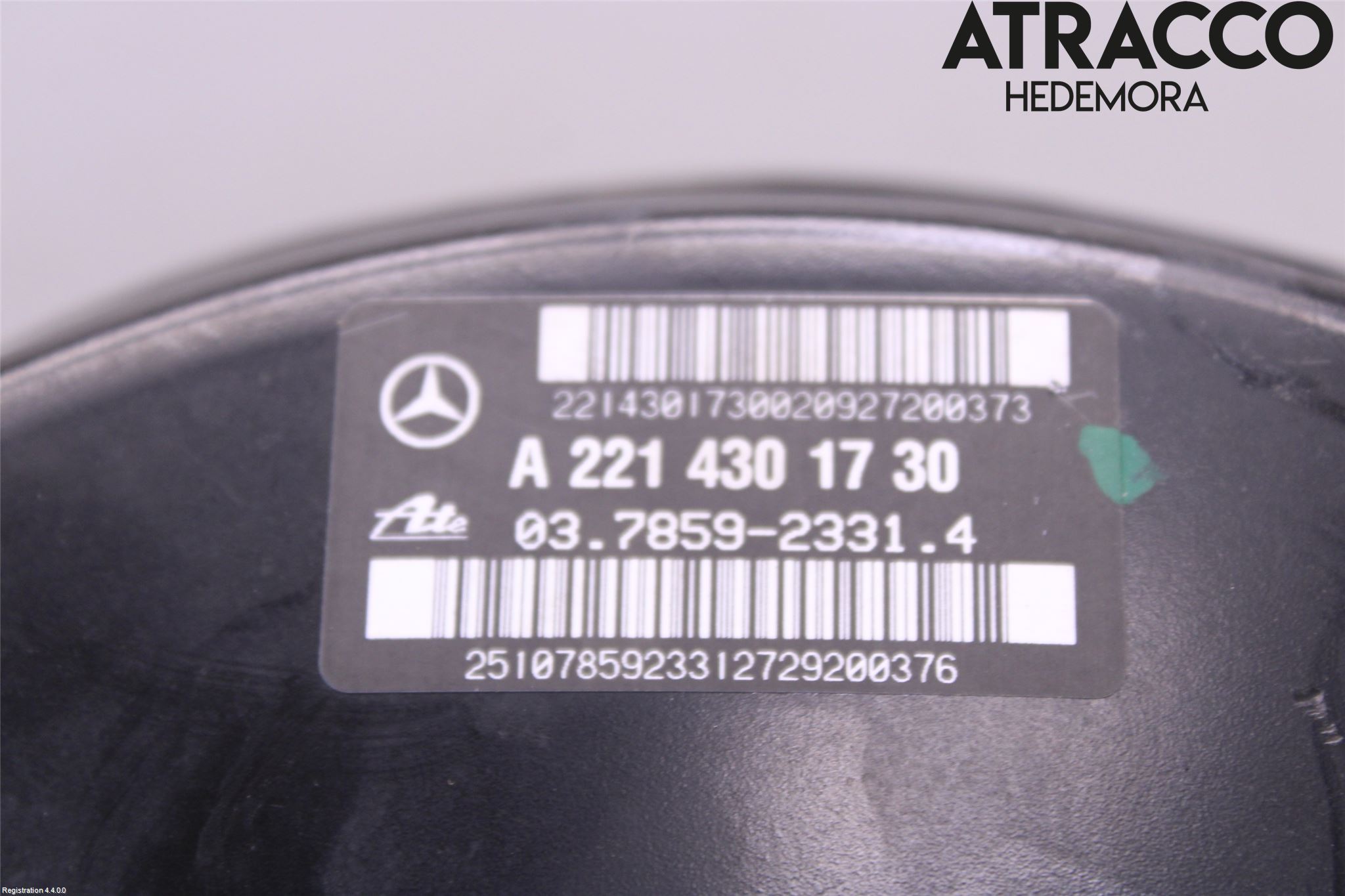 Mercedes-Benz MB S-KLASS (W221) 05-13 Bremseservo