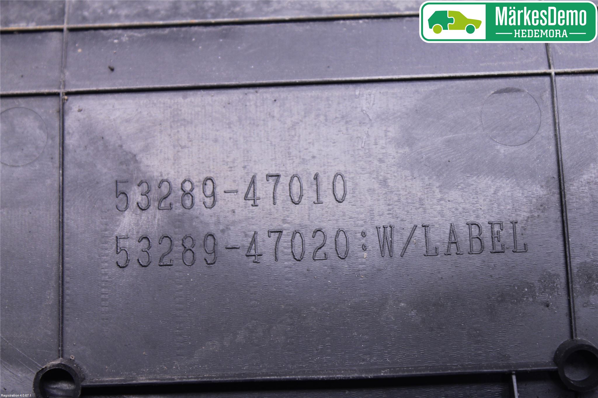 Toyota PRIUS NWH20 04-08 Tackplast Front