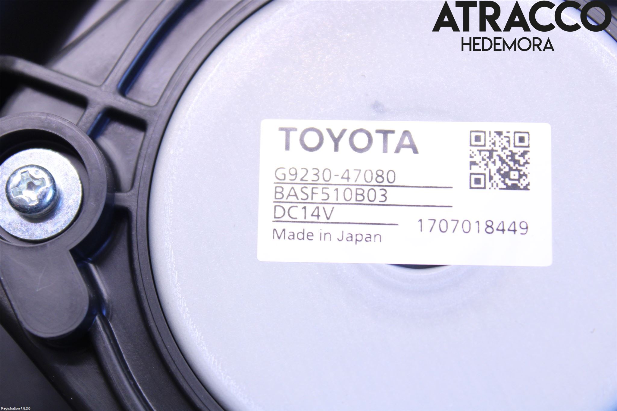 Toyota C-HR 16-23 Varmeapparat Viftemotor