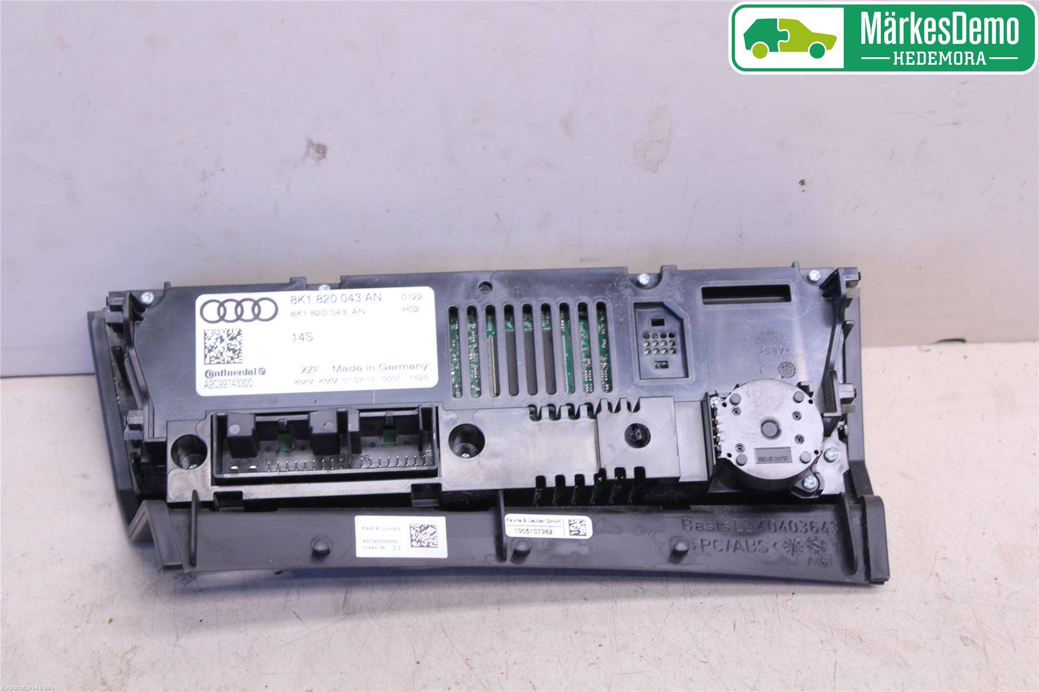 Audi A5 07-16 Varme Ac Betjening-Display