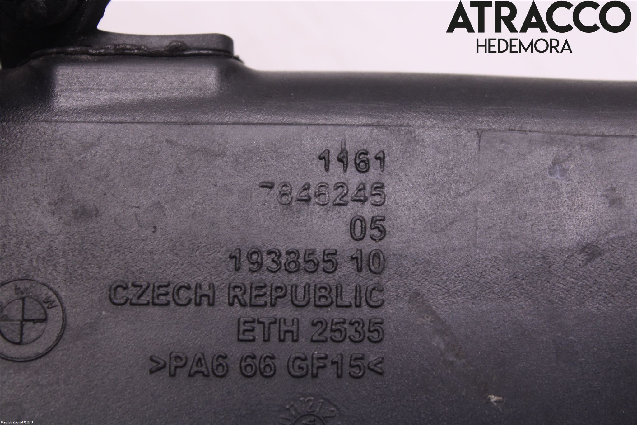 BMW 4 F32/F33/F82/F83 13-20 Intercooler Rør-Slange