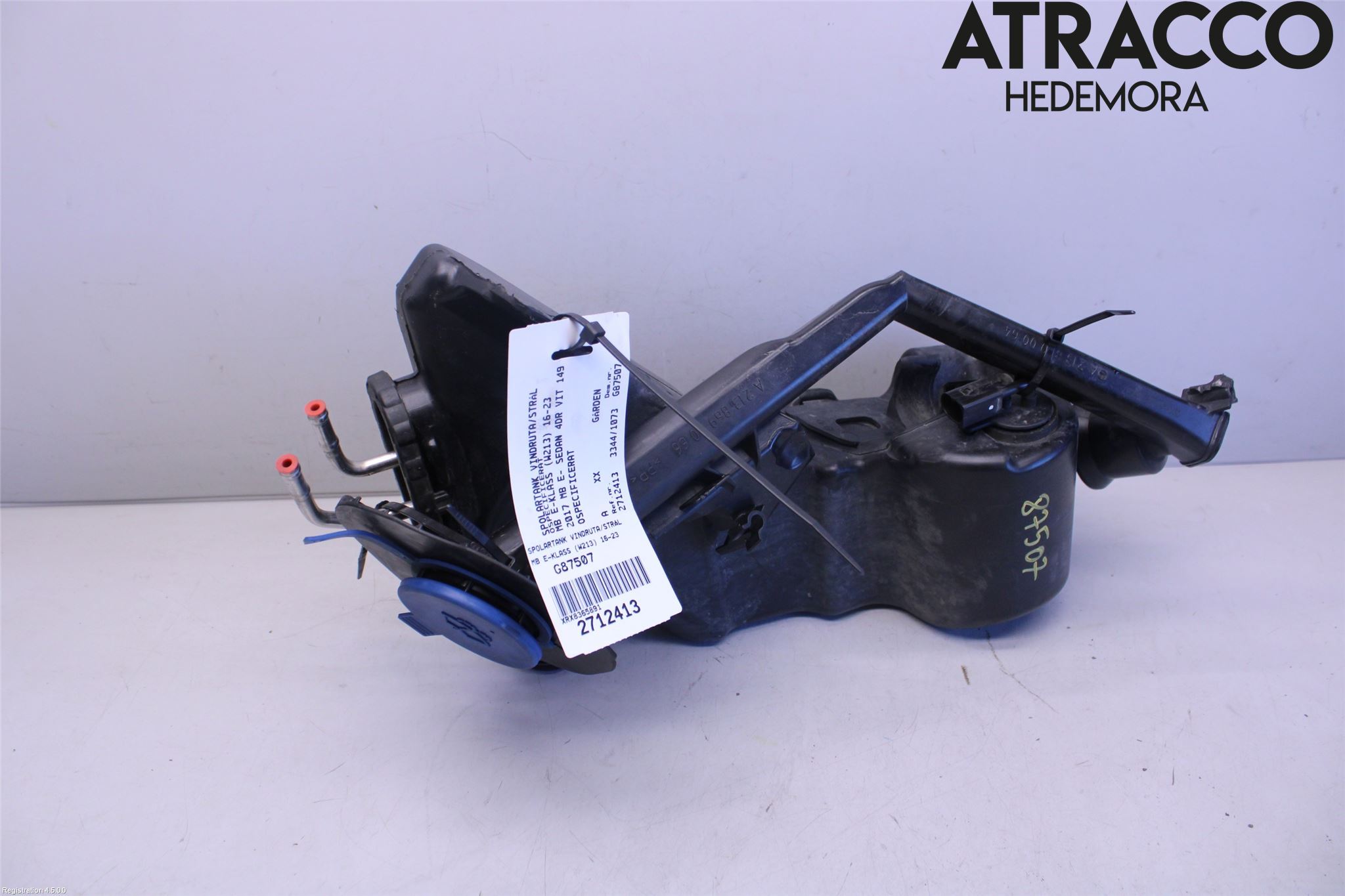 Mercedes-Benz MB E-KLASS (W213) 16-23 Spylerbeholder Frontrute-Lykte