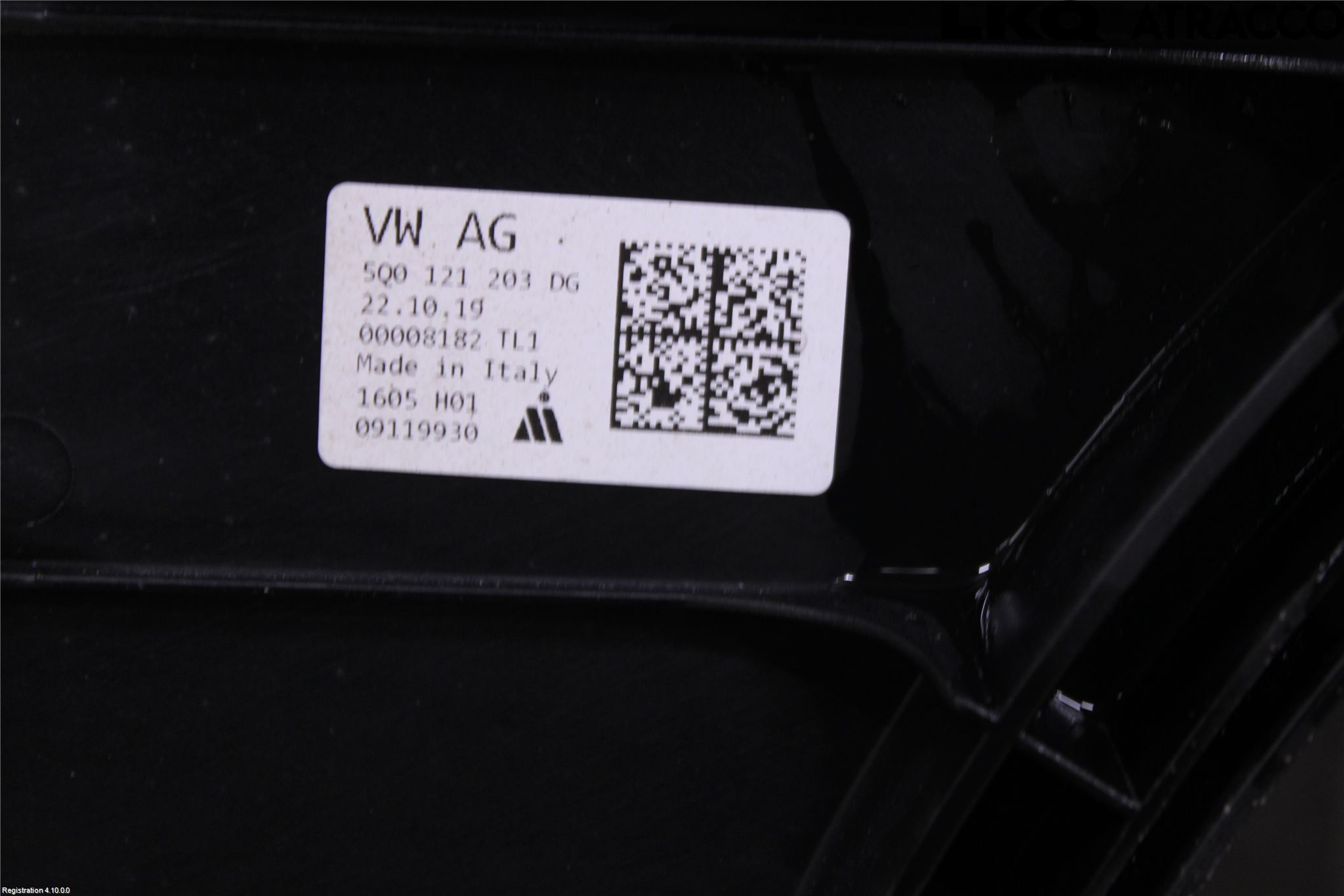 Volkswagen VW GOLF / E-GOLF VII 13-20 Kjølevifte Elektrisk