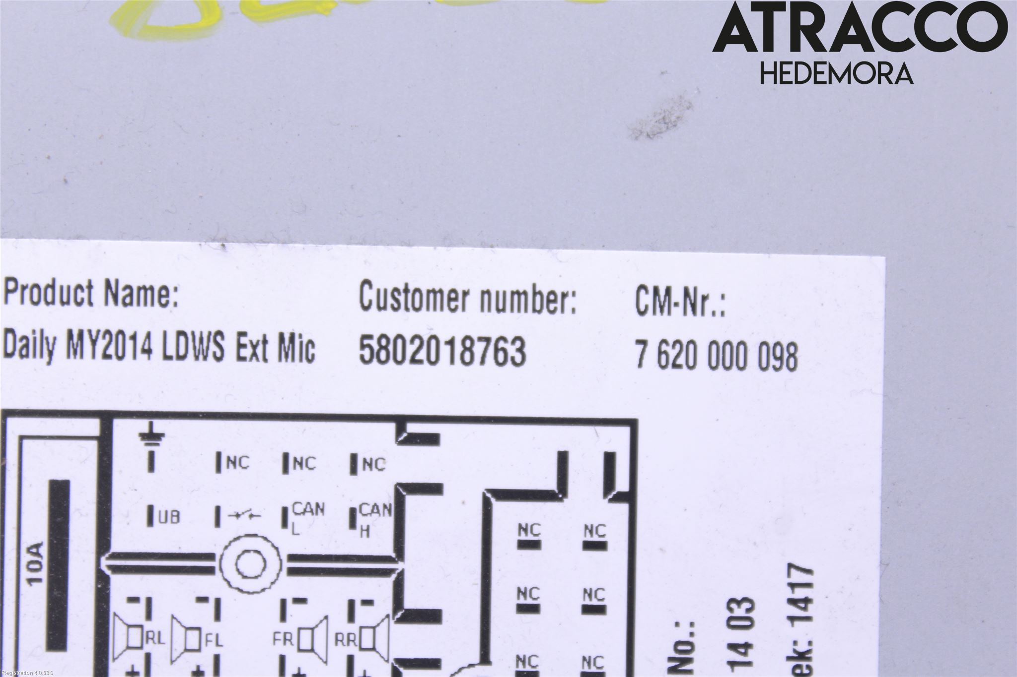 Iveco DAILY 14->> Stereo Radio Med Cd