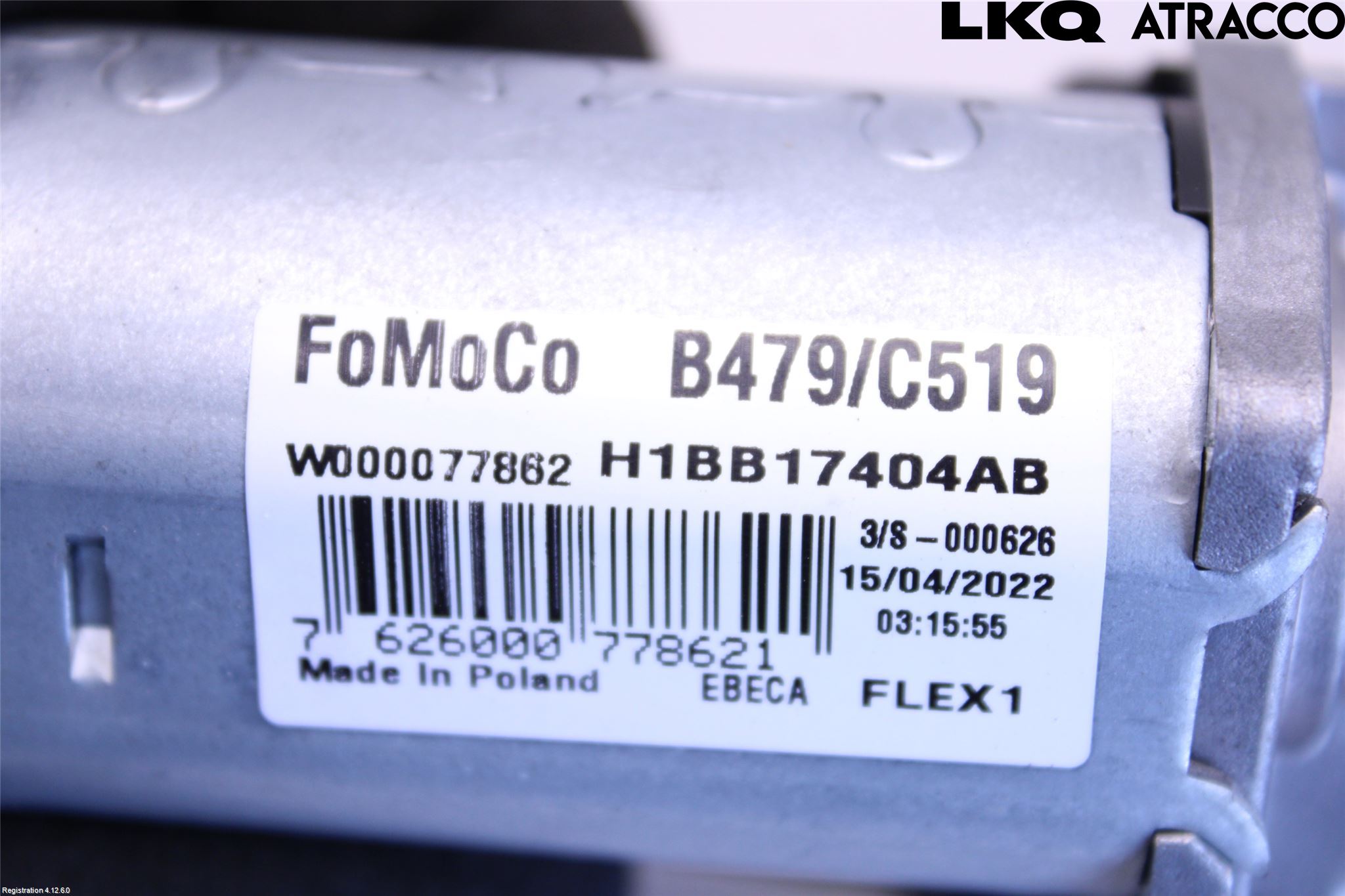 Ford FIESTA (VII) 18-23 Viskermotor Bakluke