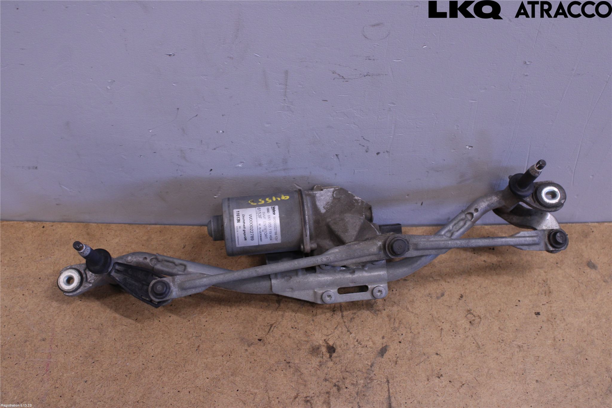 Audi A1/S1 11-18 Viskermotor Frontrute